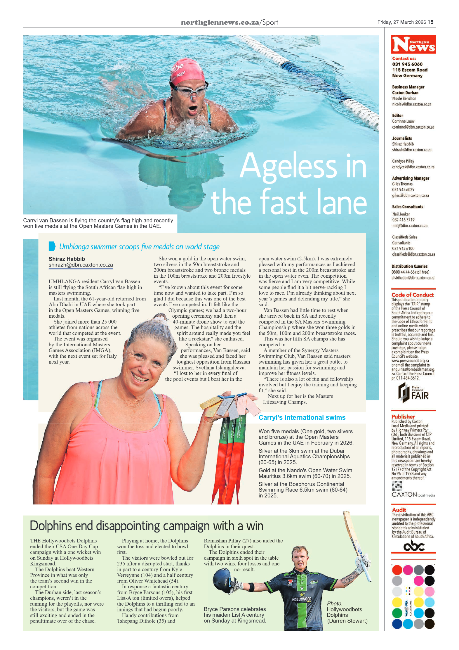 Northglen News 27 March 2026 page 15