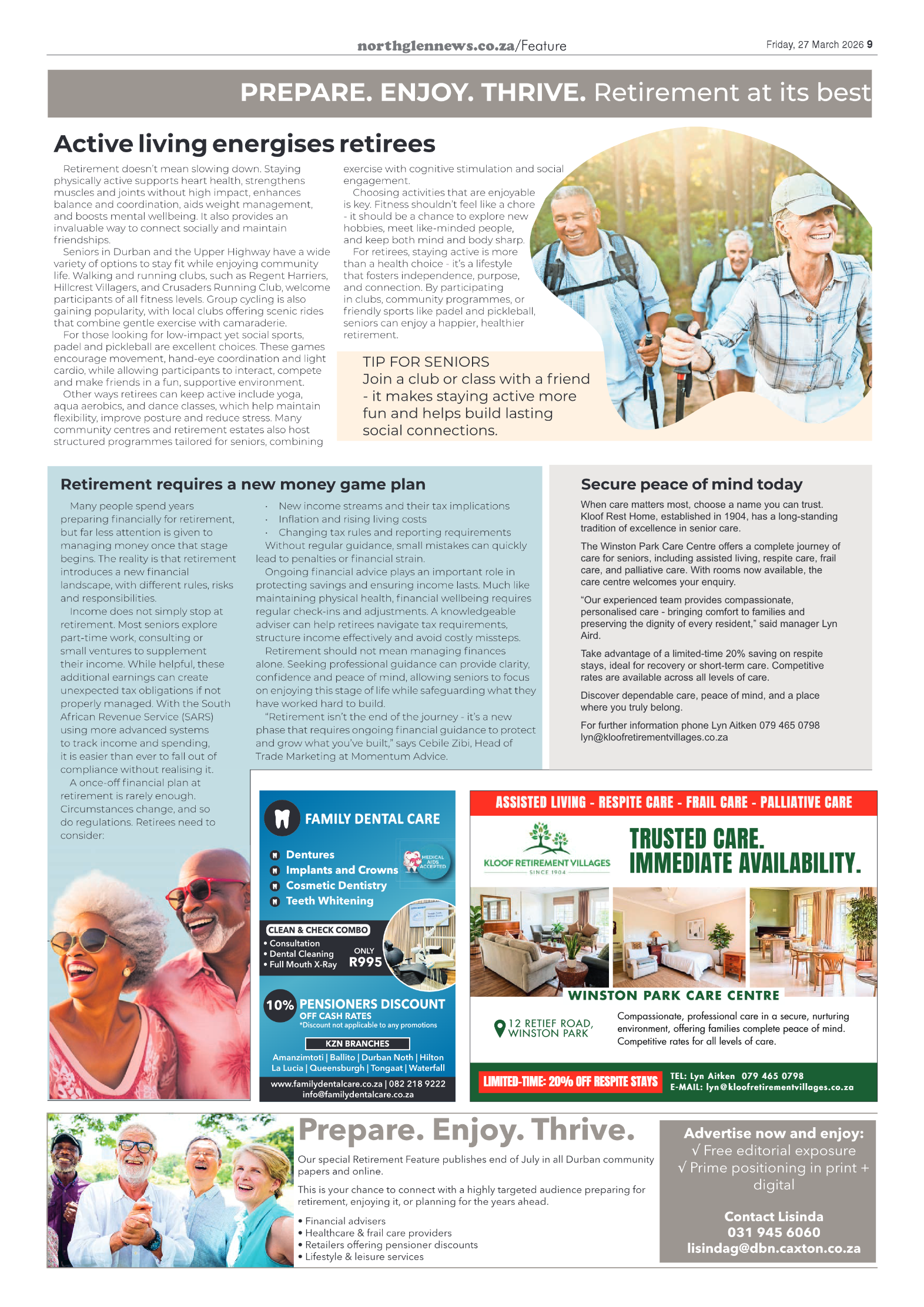 Northglen News 27 March 2026 page 9