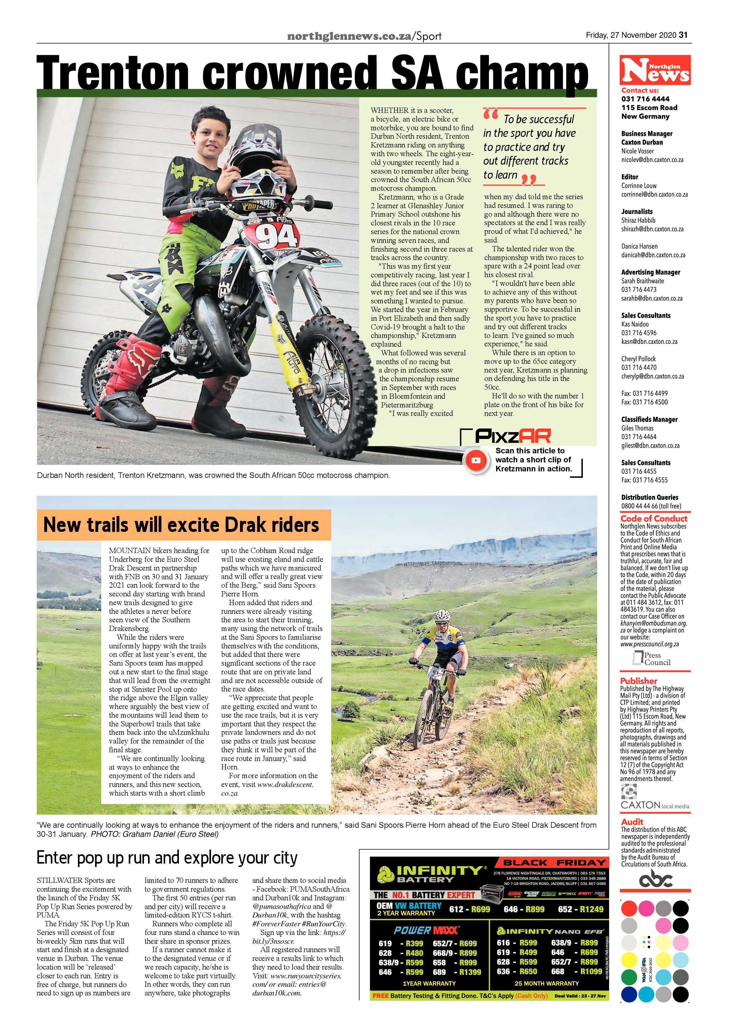 Northglen News 27 November 2020 page 31