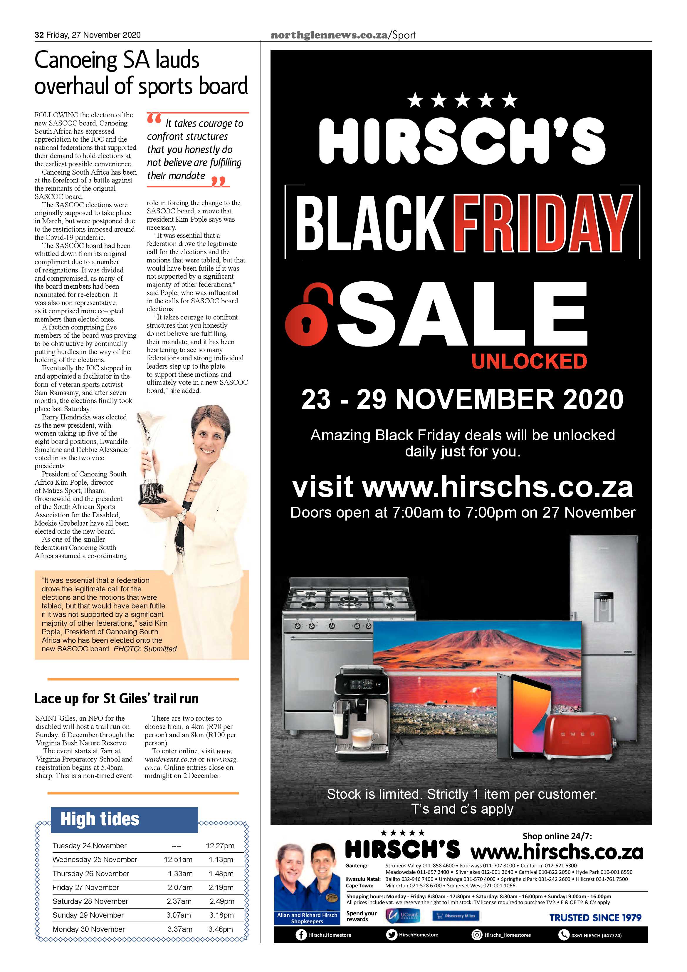 Northglen News 27 November 2020 page 32