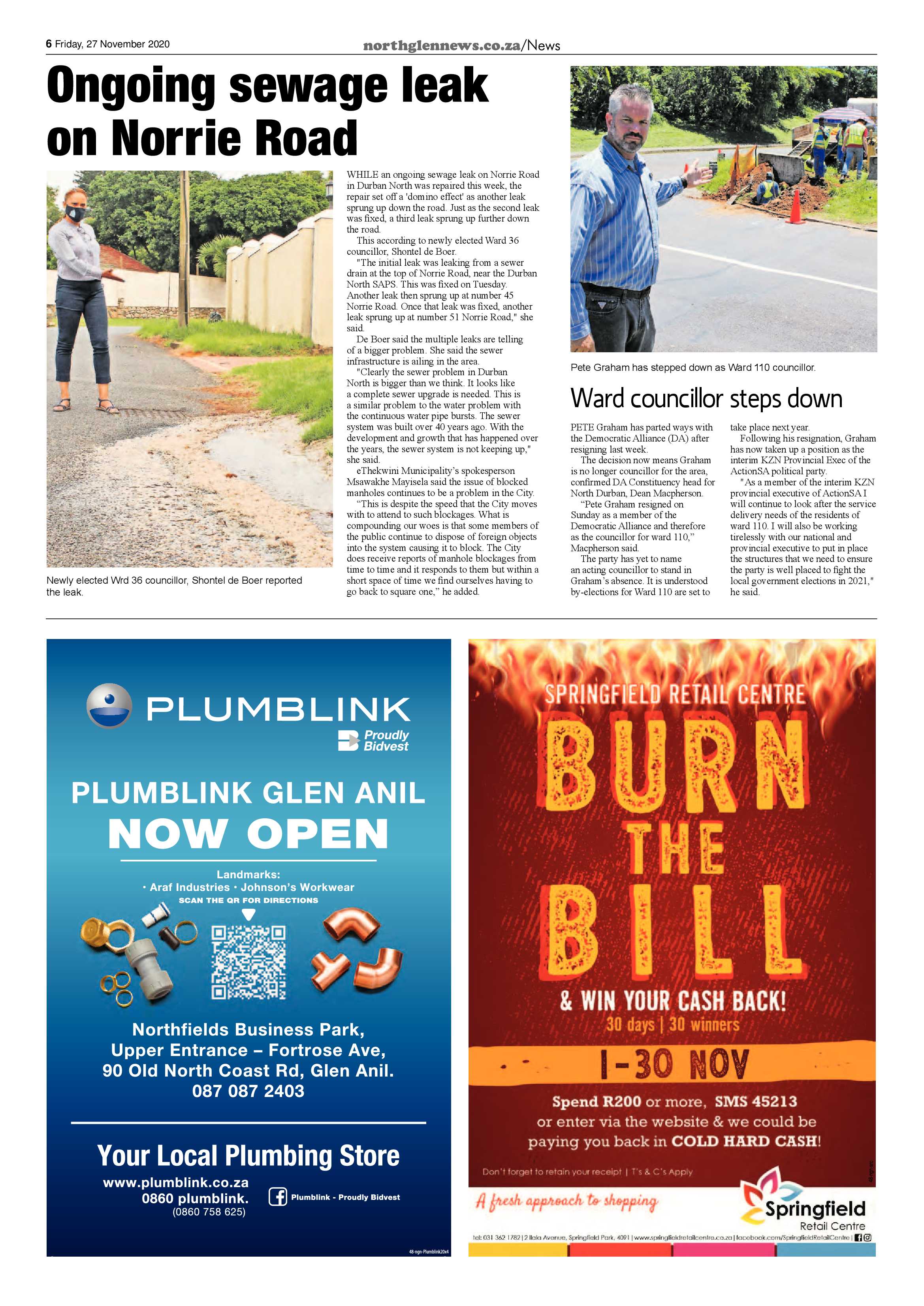 Northglen News 27 November 2020 page 6