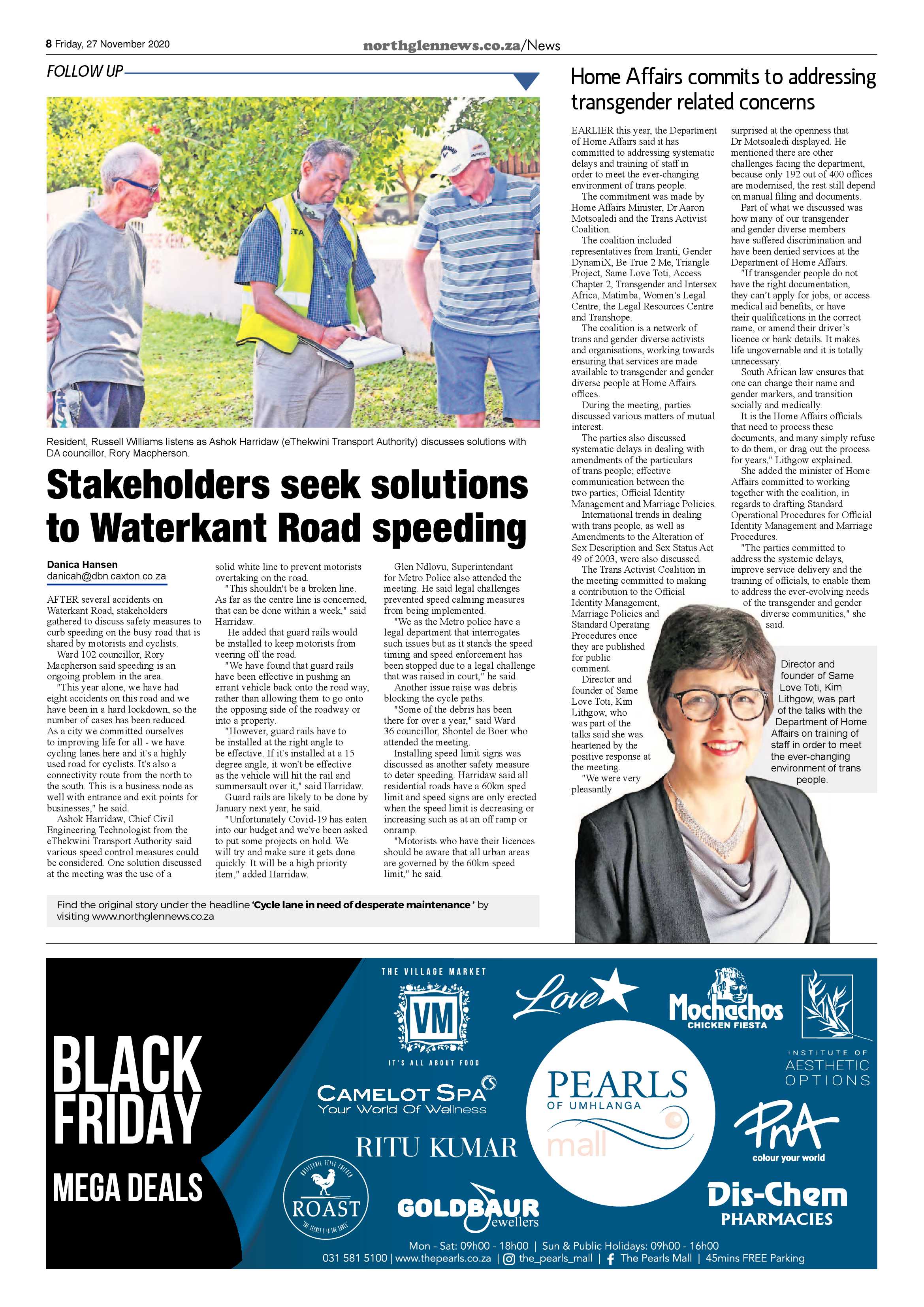 Northglen News 27 November 2020 page 8