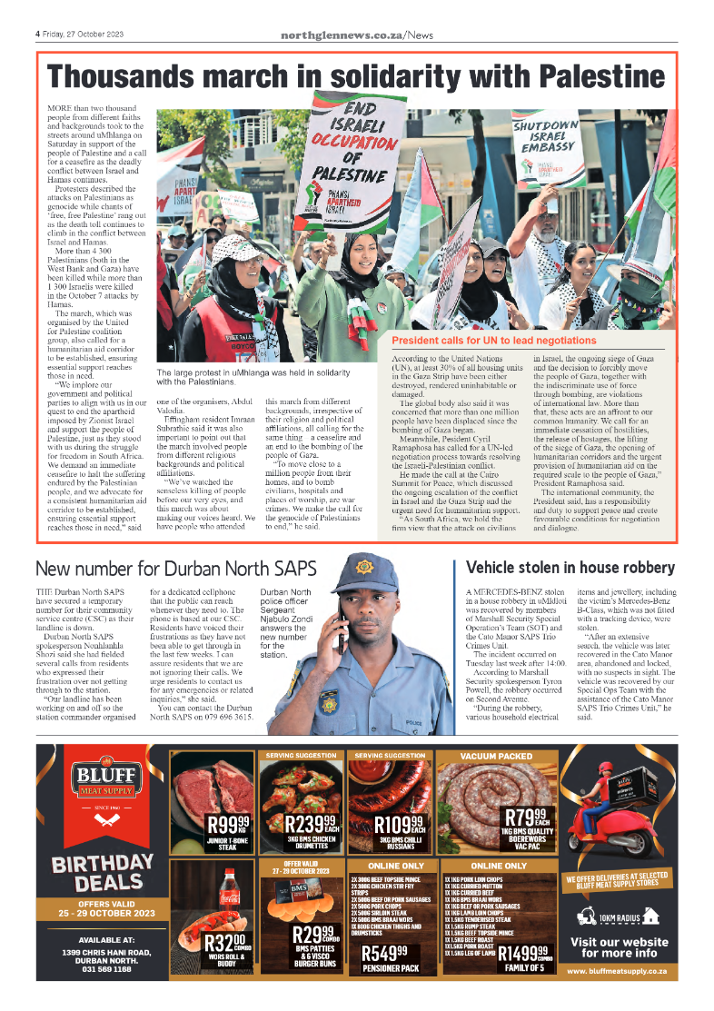 Northglen News 27 October 2023 page 4