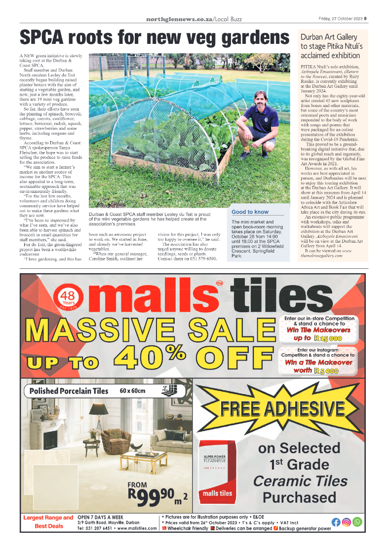 Northglen News 27 October 2023 page 9