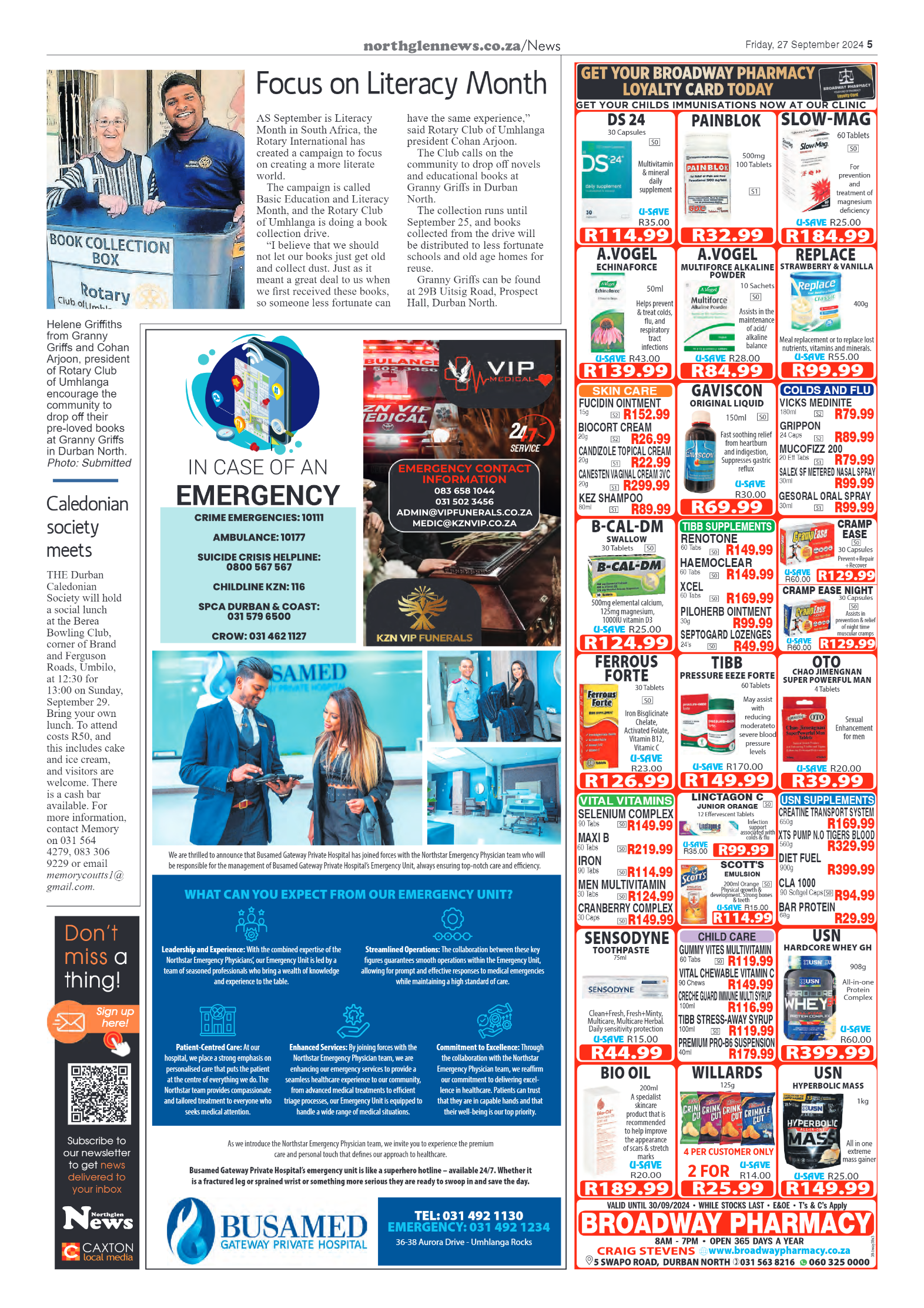 Northglen  News 27 September 2024 page 5