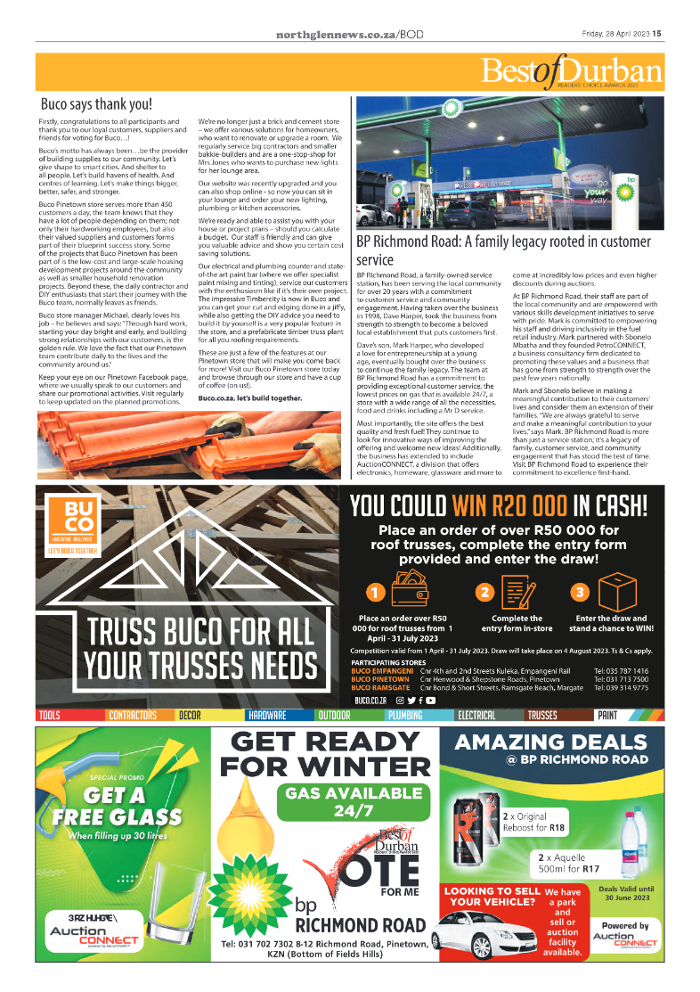 Northglens News 28 April 2023 page 15