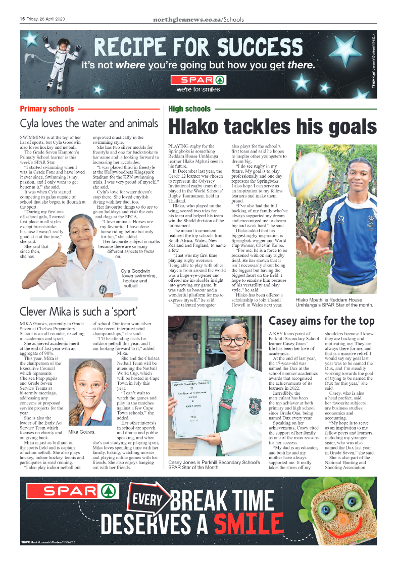 Northglens News 28 April 2023 page 16