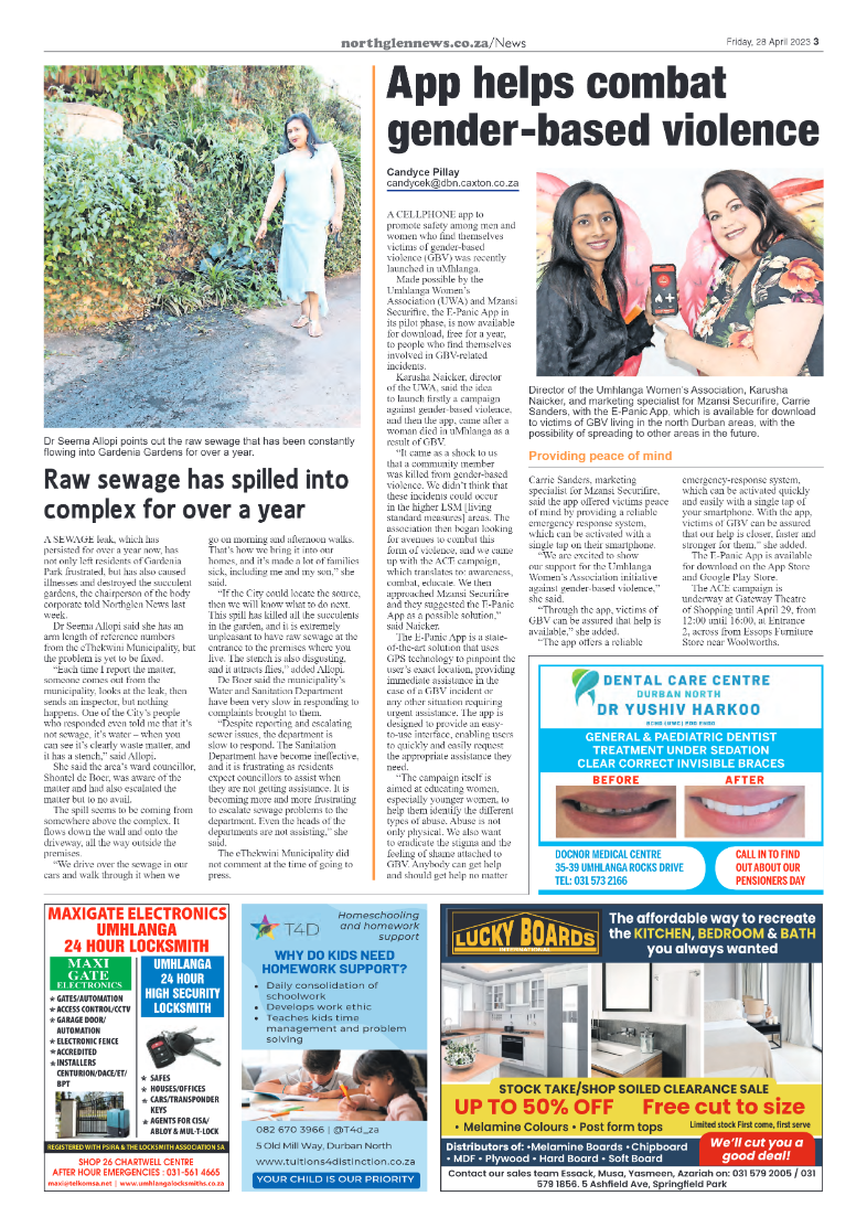 Northglens News 28 April 2023 page 3