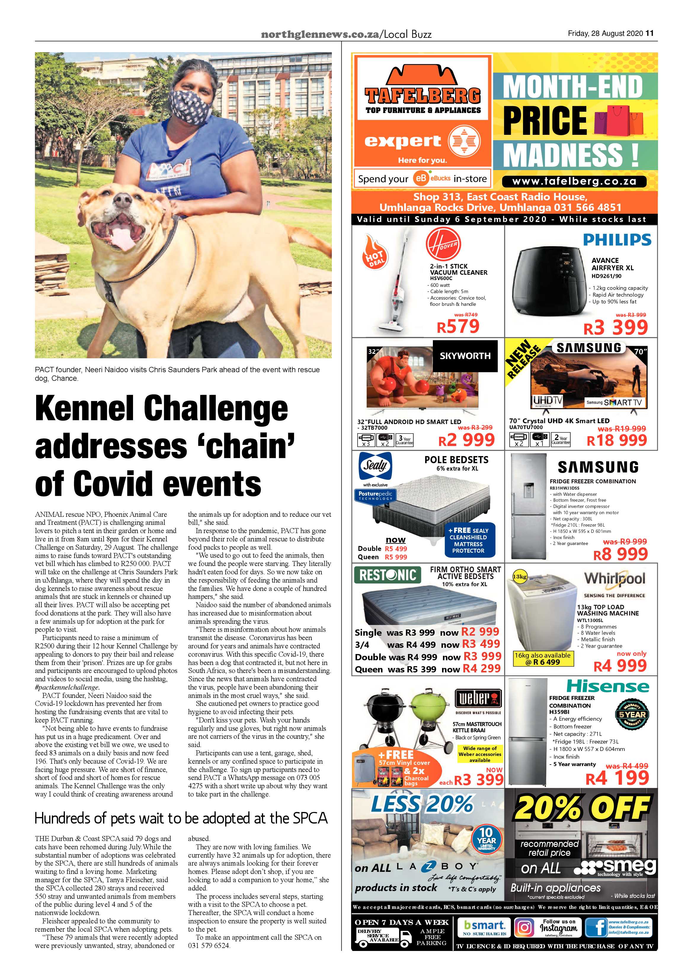 Northglen News 28 August 2020 page 11