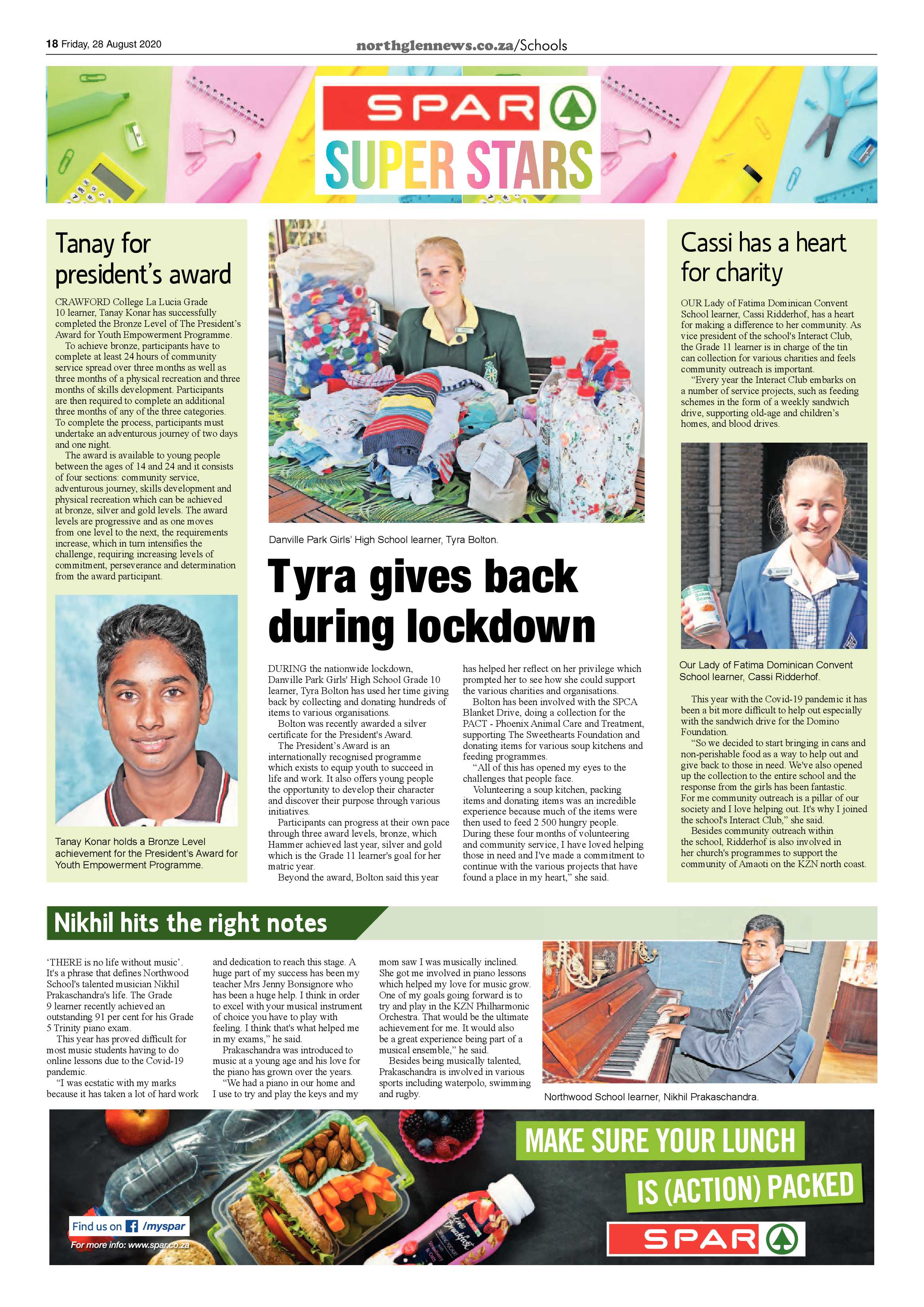 Northglen News 28 August 2020 page 18