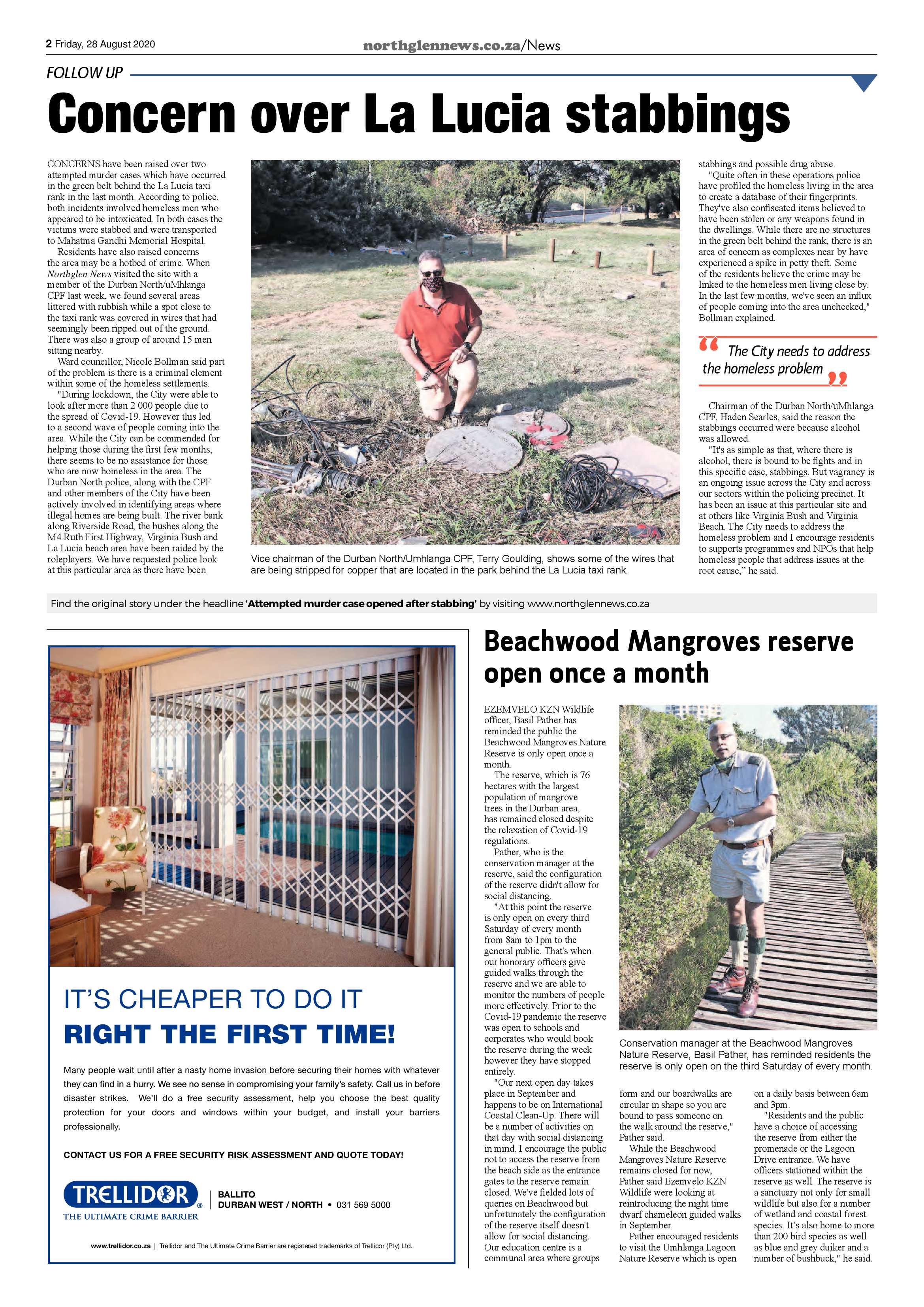 Northglen News 28 August 2020 page 2
