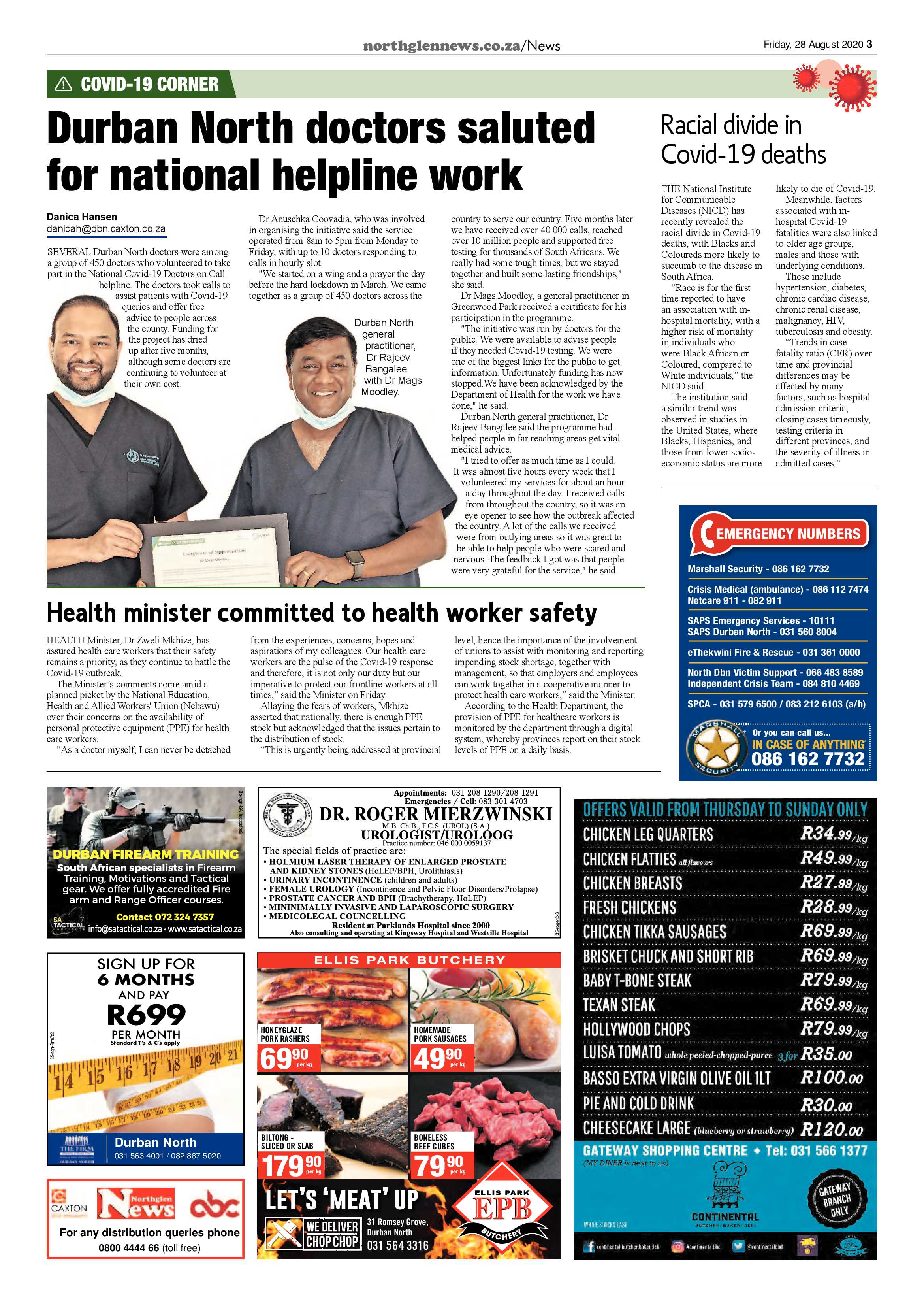 Northglen News 28 August 2020 page 3