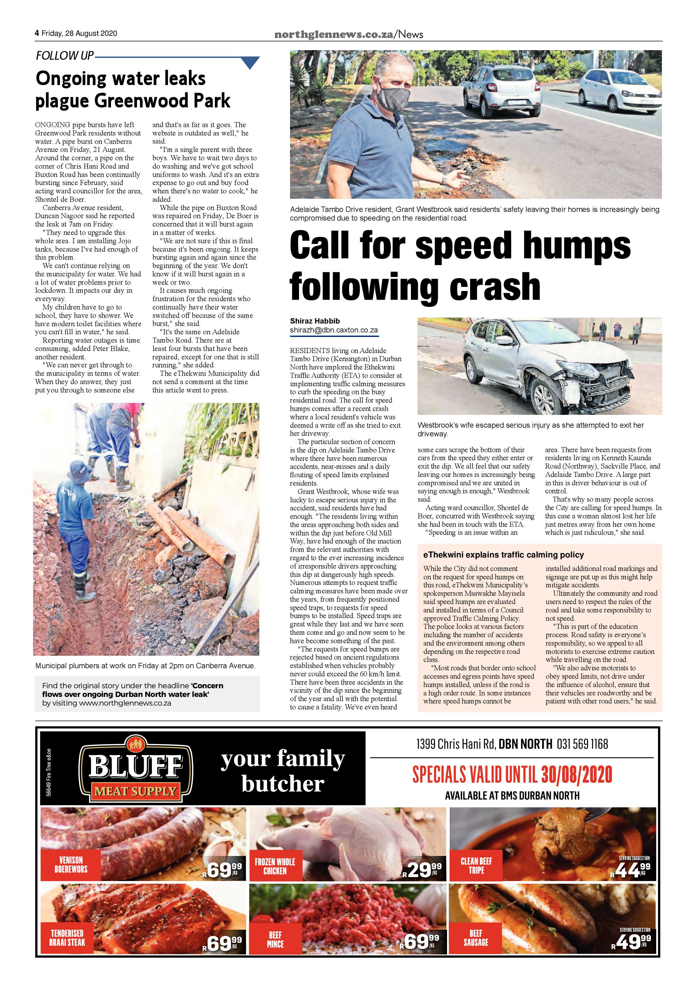 Northglen News 28 August 2020 page 4