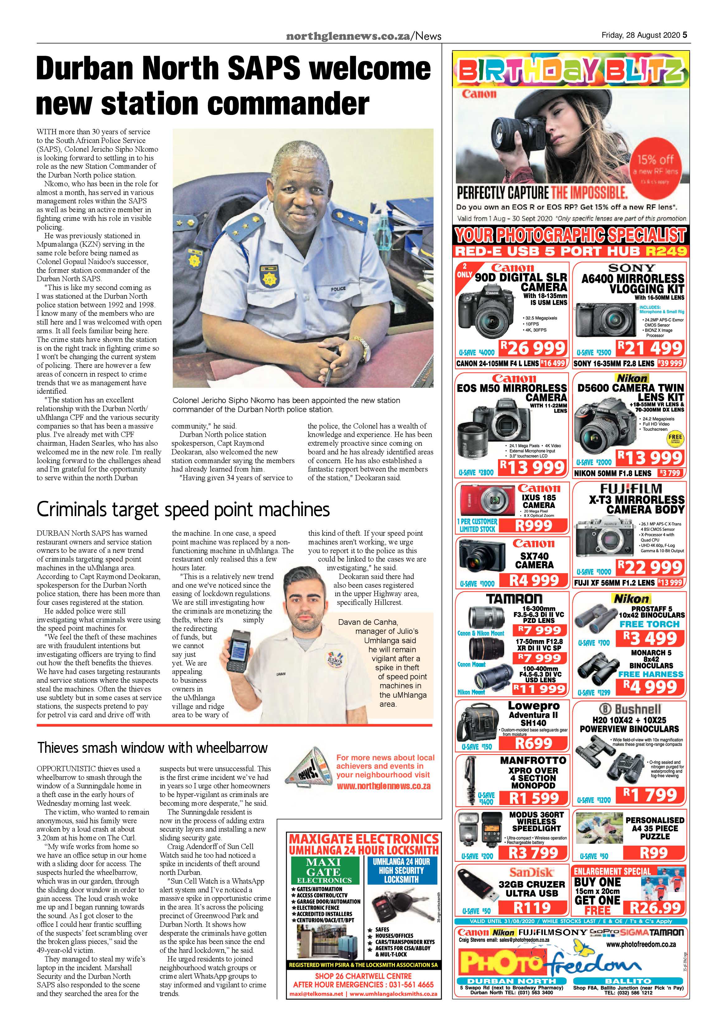 Northglen News 28 August 2020 page 5