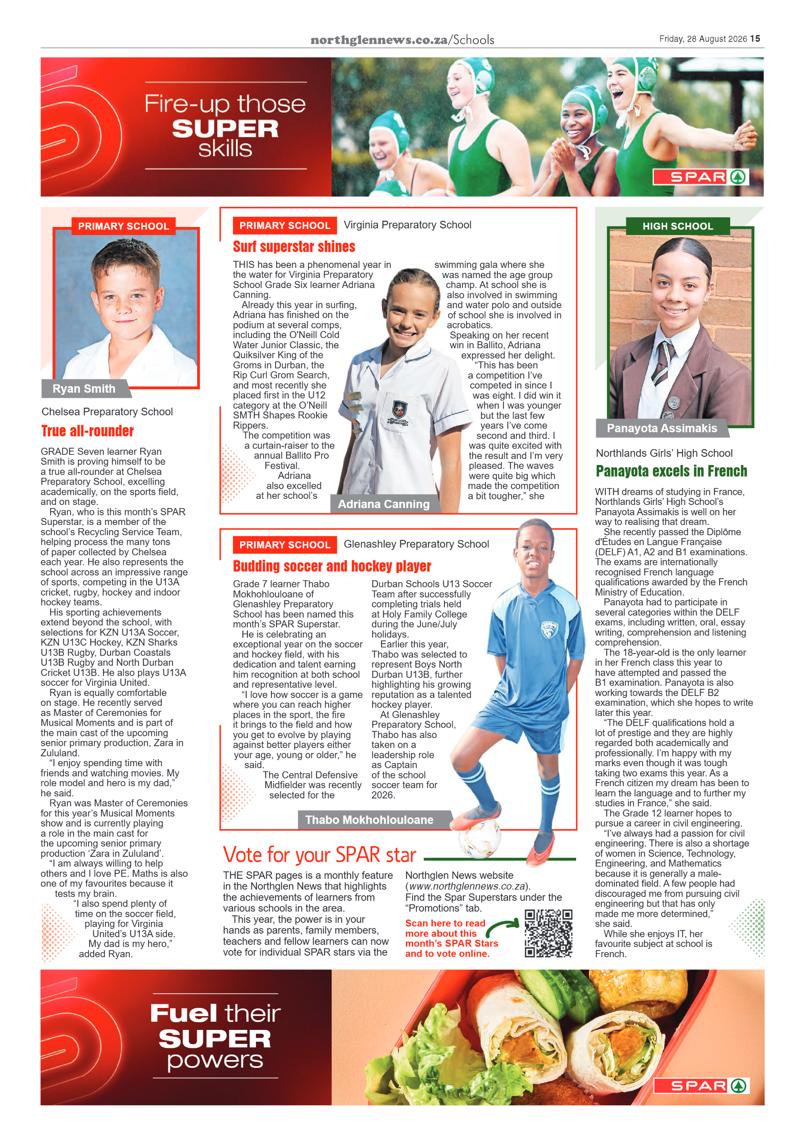 Northglen News 28 August 2026 page 15