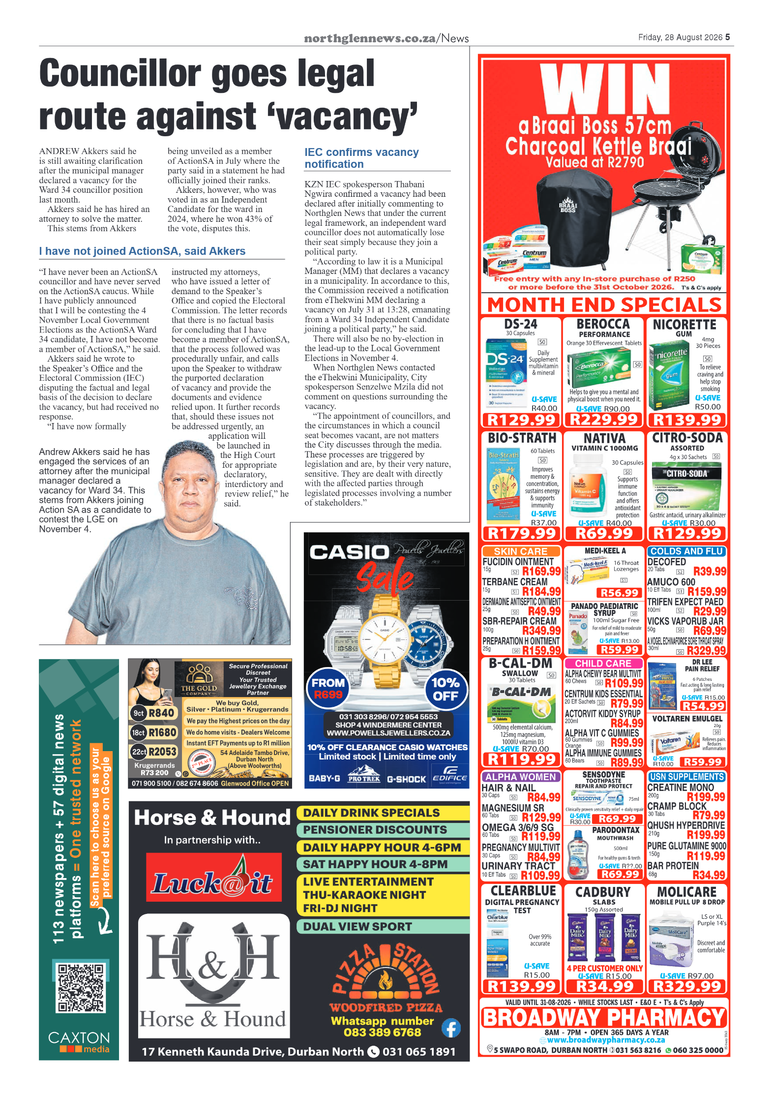 Northglen News 28 August 2026 page 5