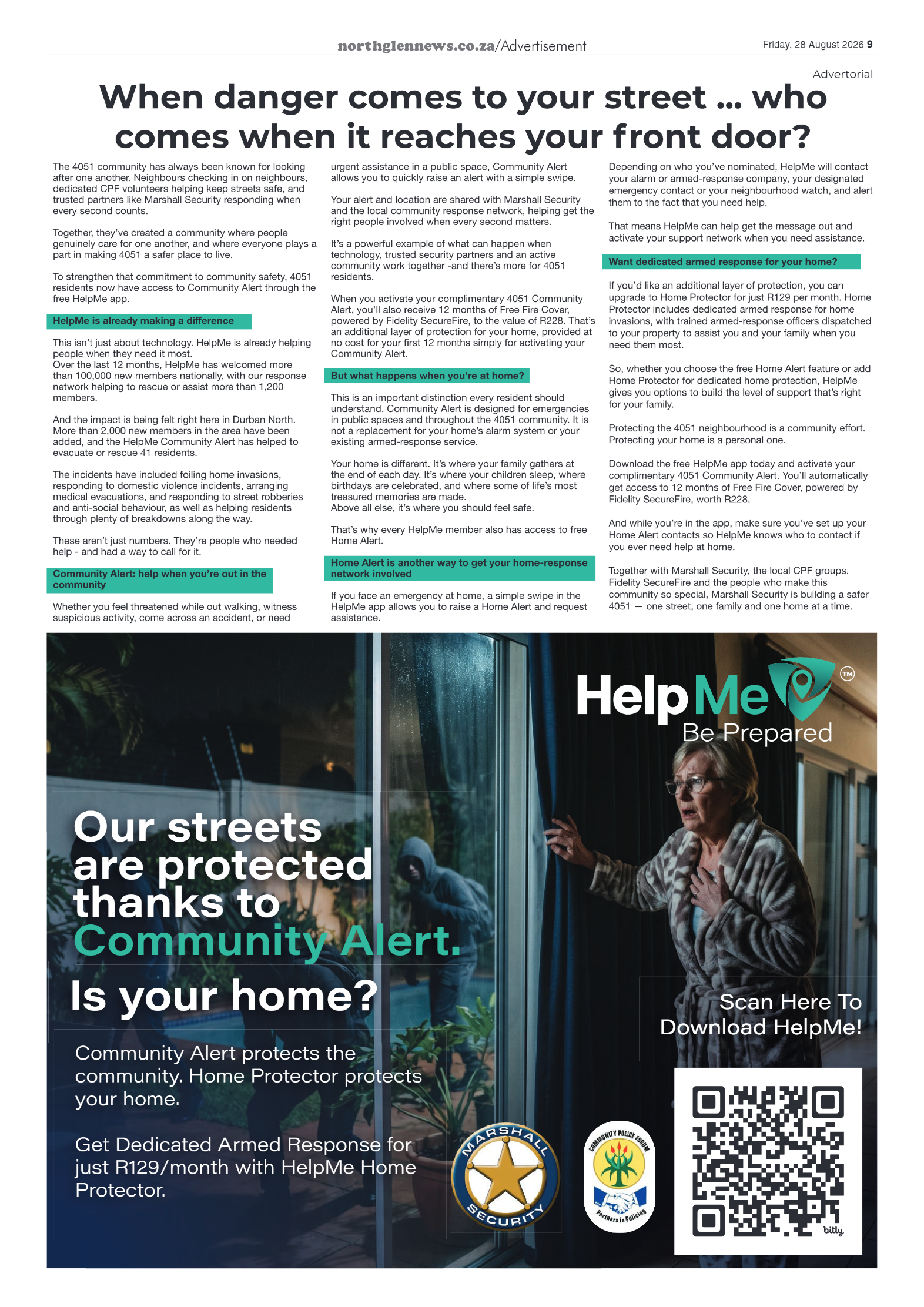 Northglen News 28 August 2026 page 9