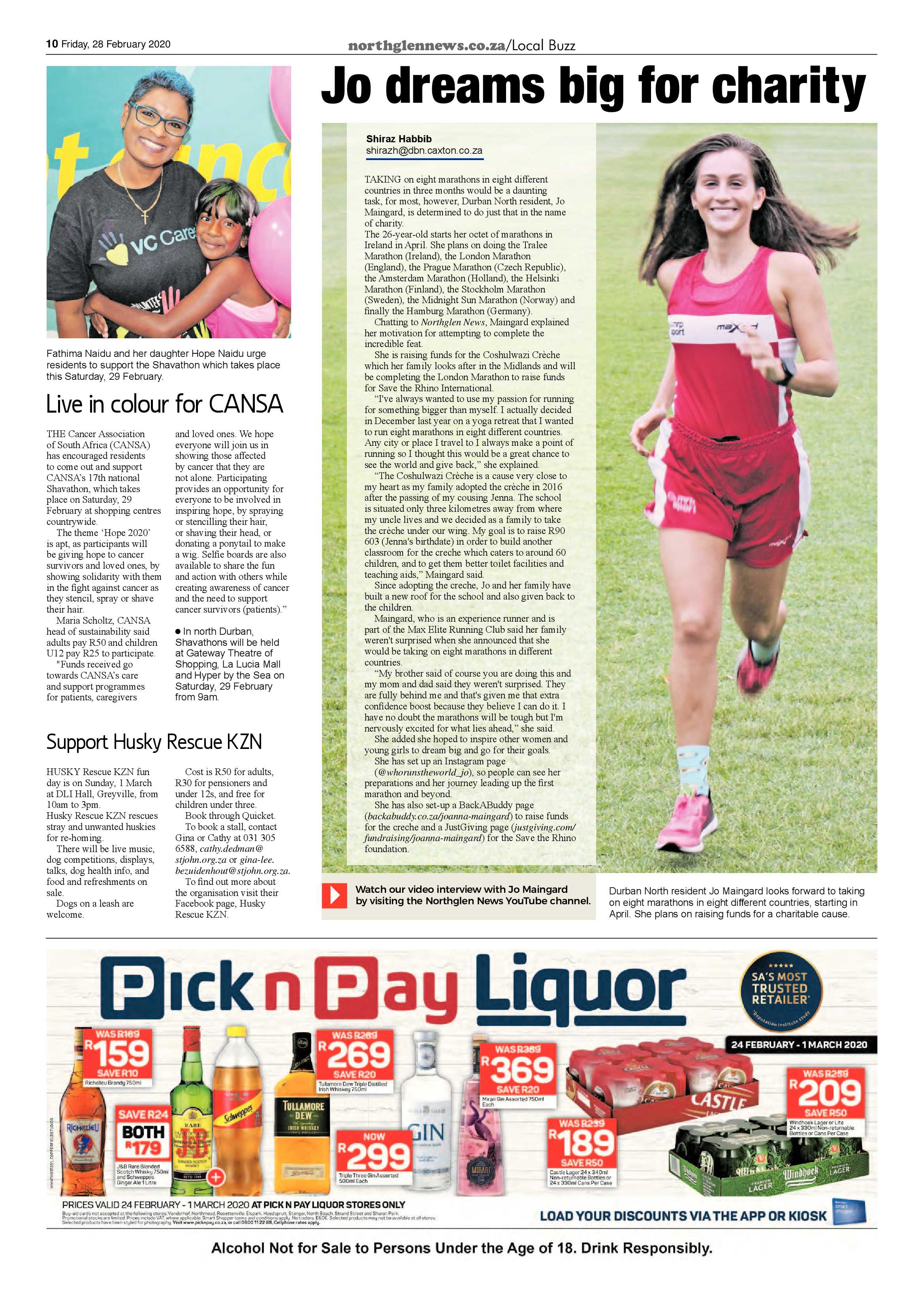 Northglen News 28 February 2020 page 10