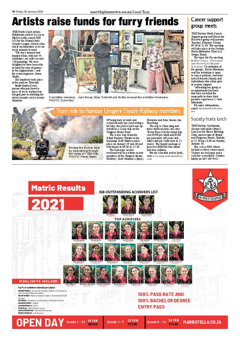 Northglen News 28 January 2022 page 10