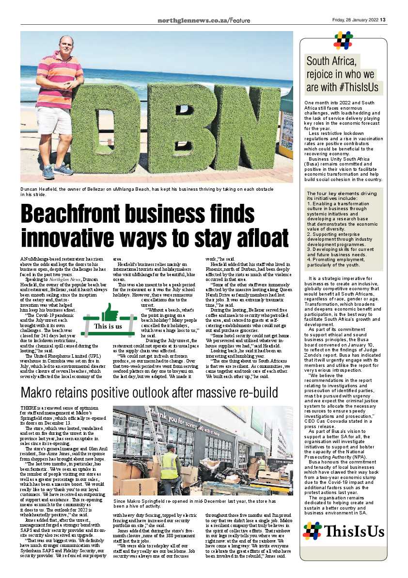 Northglen News 28 January 2022 page 13