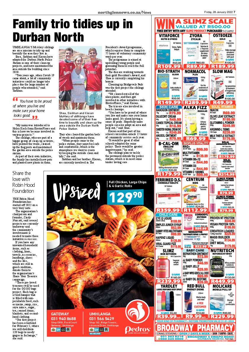 Northglen News 28 January 2022 page 7
