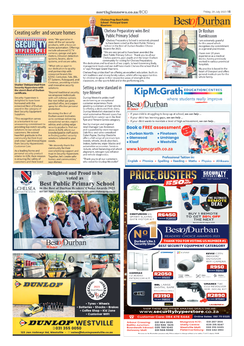 Northglen News 28 July 2023 page 15