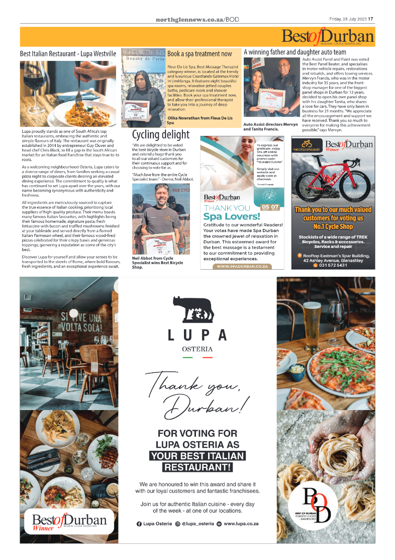 Northglen News 28 July 2023 page 17