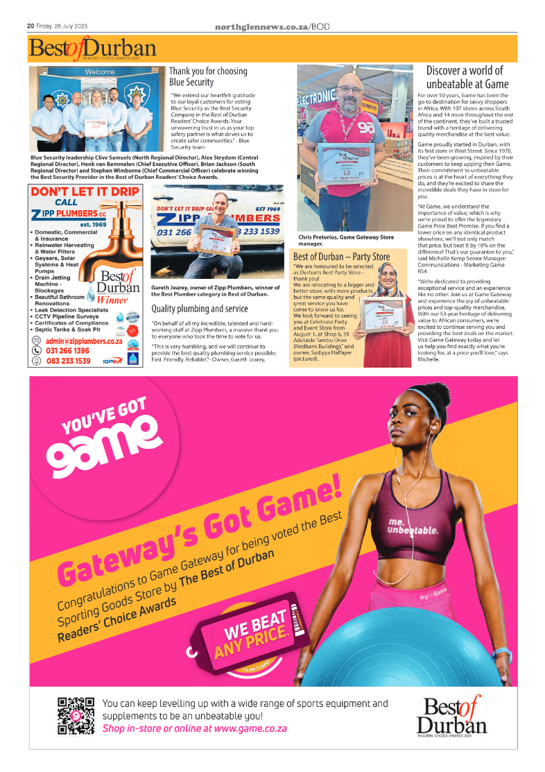Northglen News 28 July 2023 page 20
