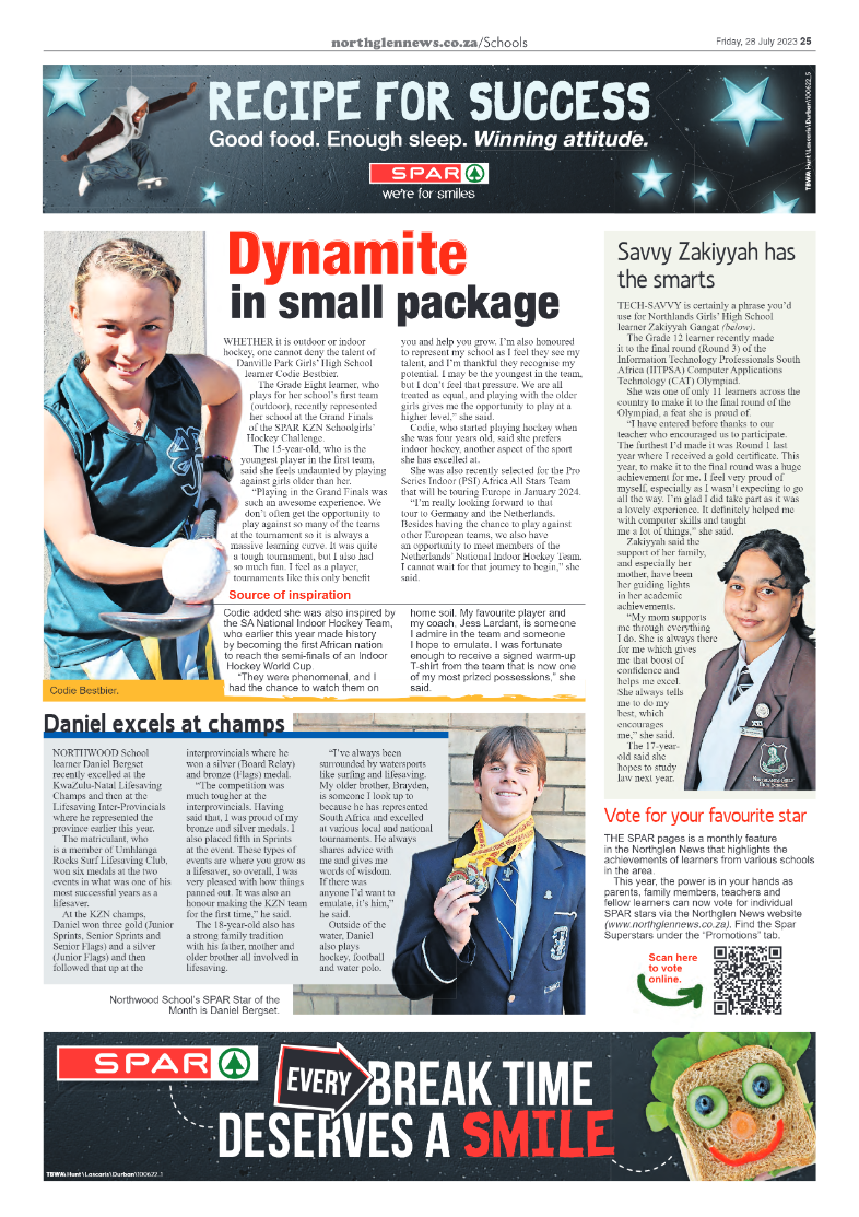 Northglen News 28 July 2023 page 25