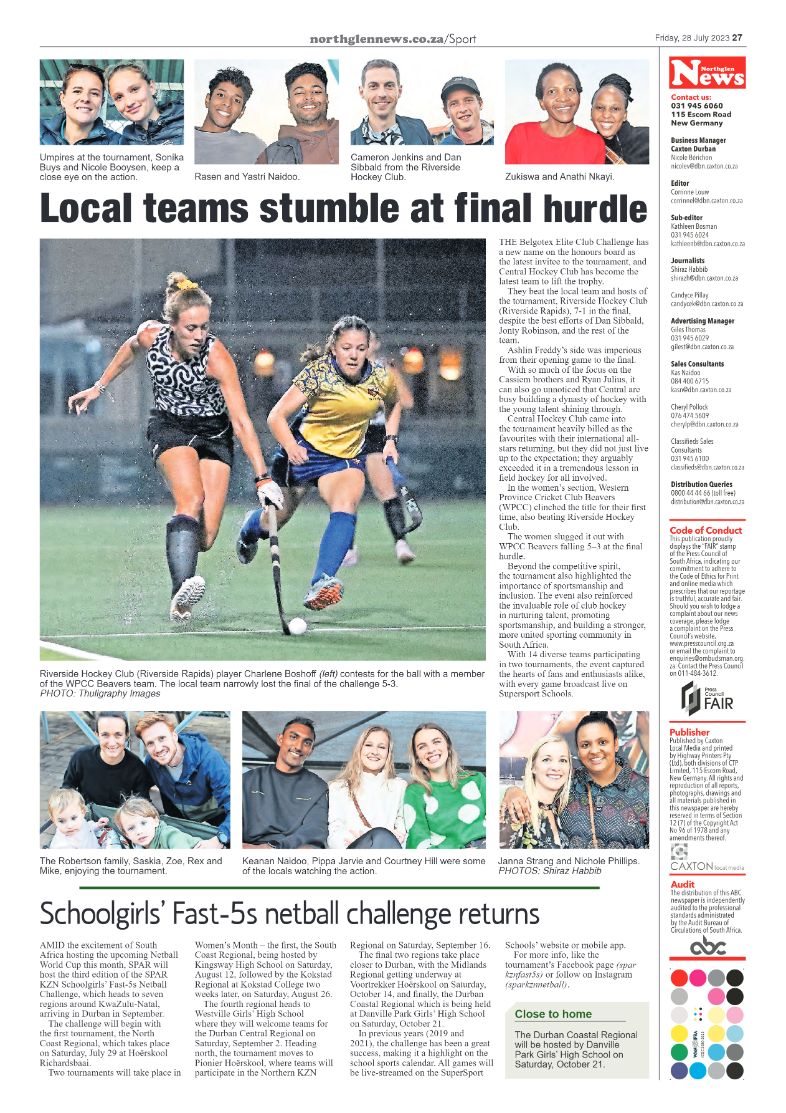 Northglen News 28 July 2023 page 27