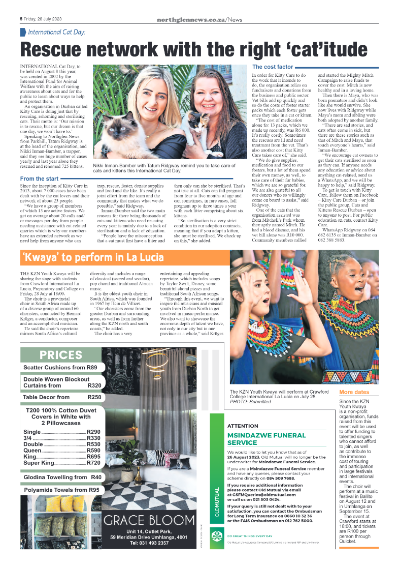 Northglen News 28 July 2023 page 6
