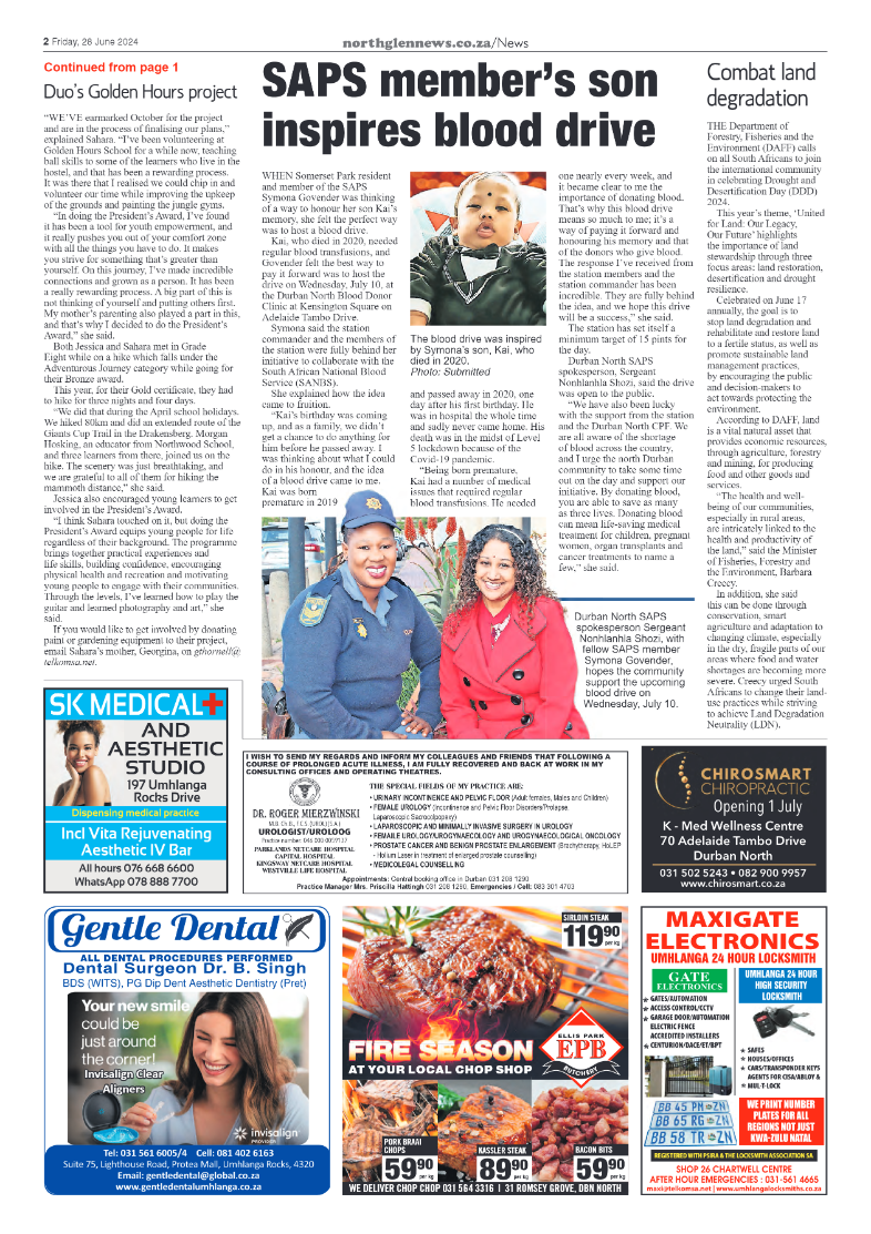 Northglen News 28 June 2024 page 2