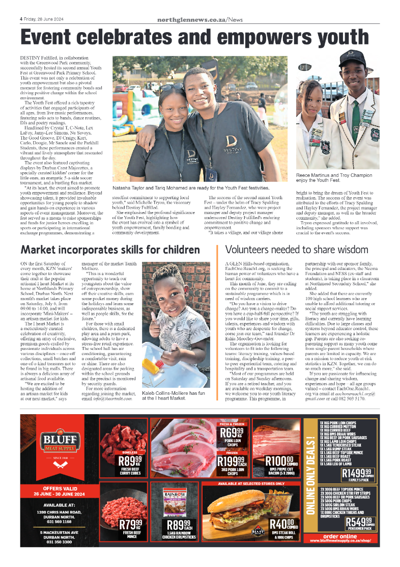 Northglen News 28 June 2024 page 4