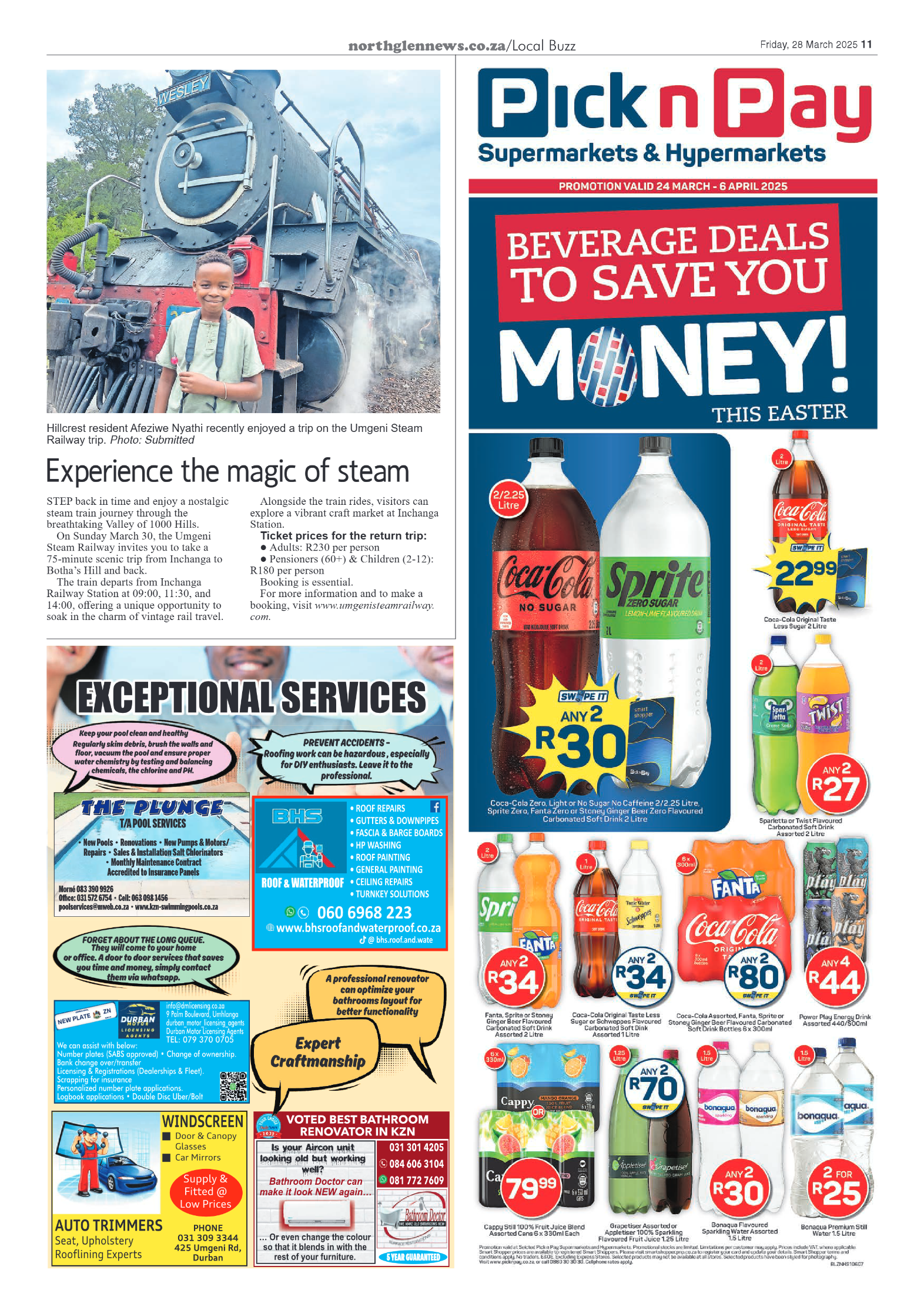 Northglen News 28 March 2025 page 11