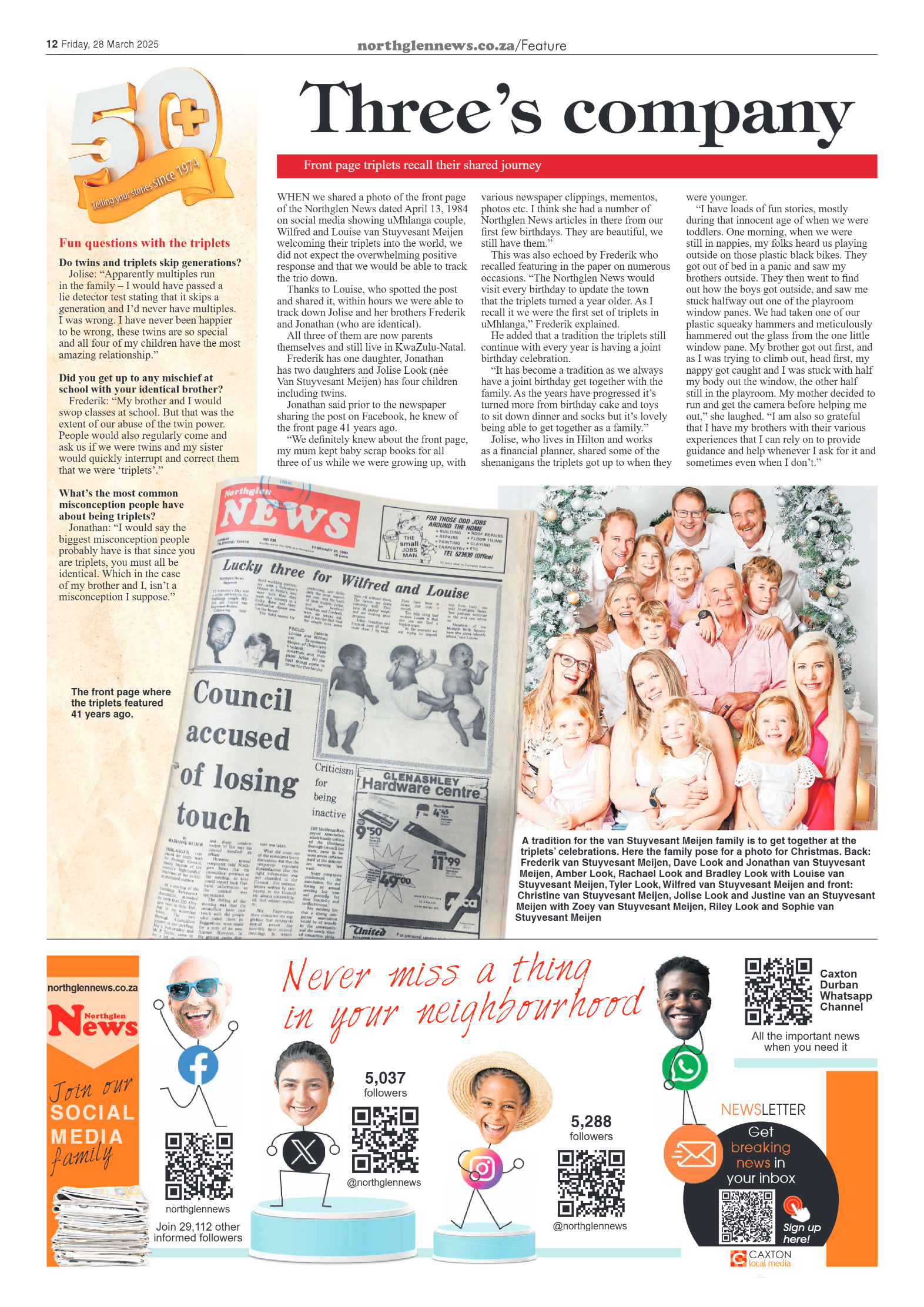 Northglen News 28 March 2025 page 12