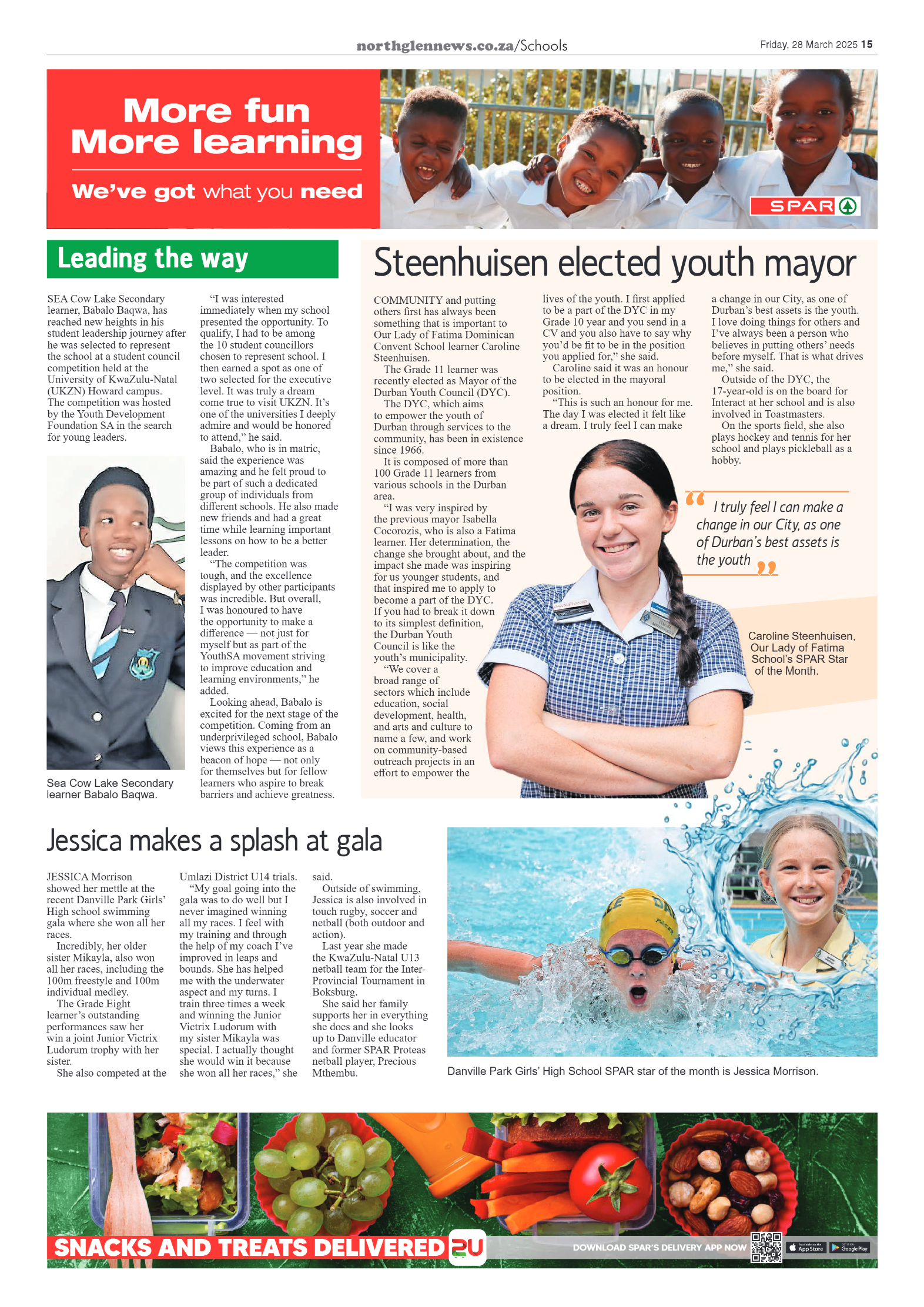 Northglen News 28 March 2025 page 15