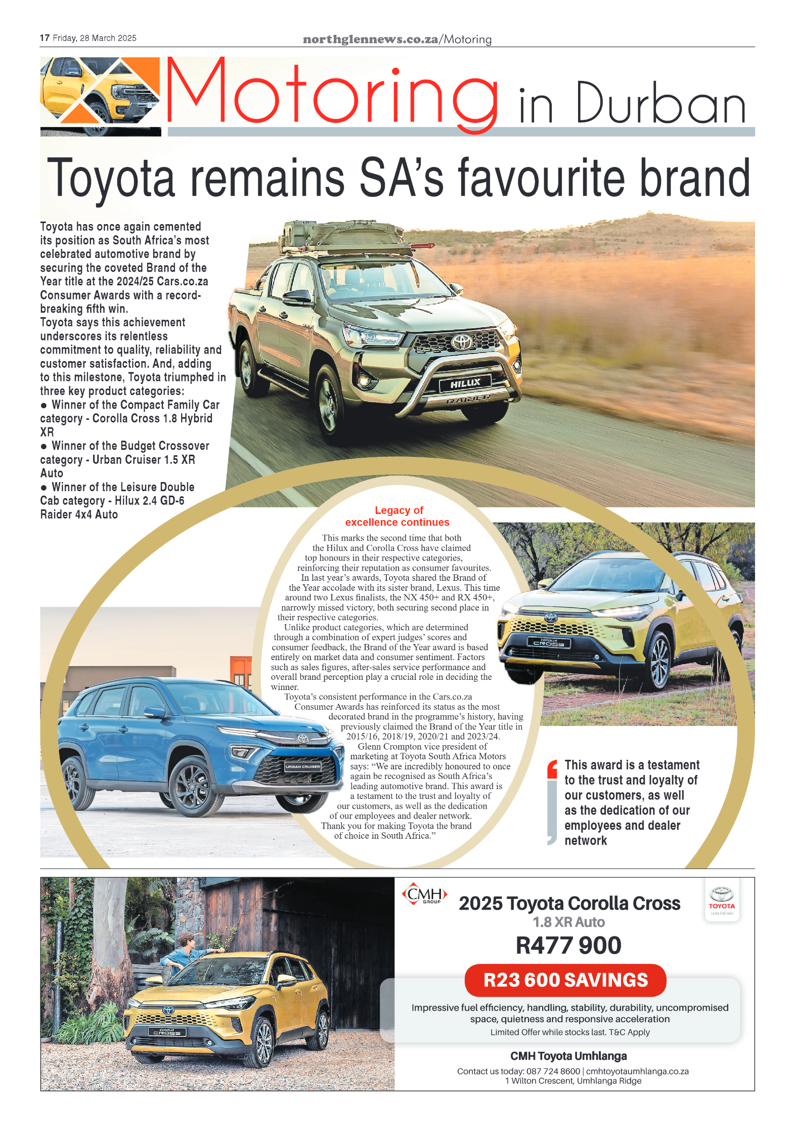 Northglen News 28 March 2025 page 17