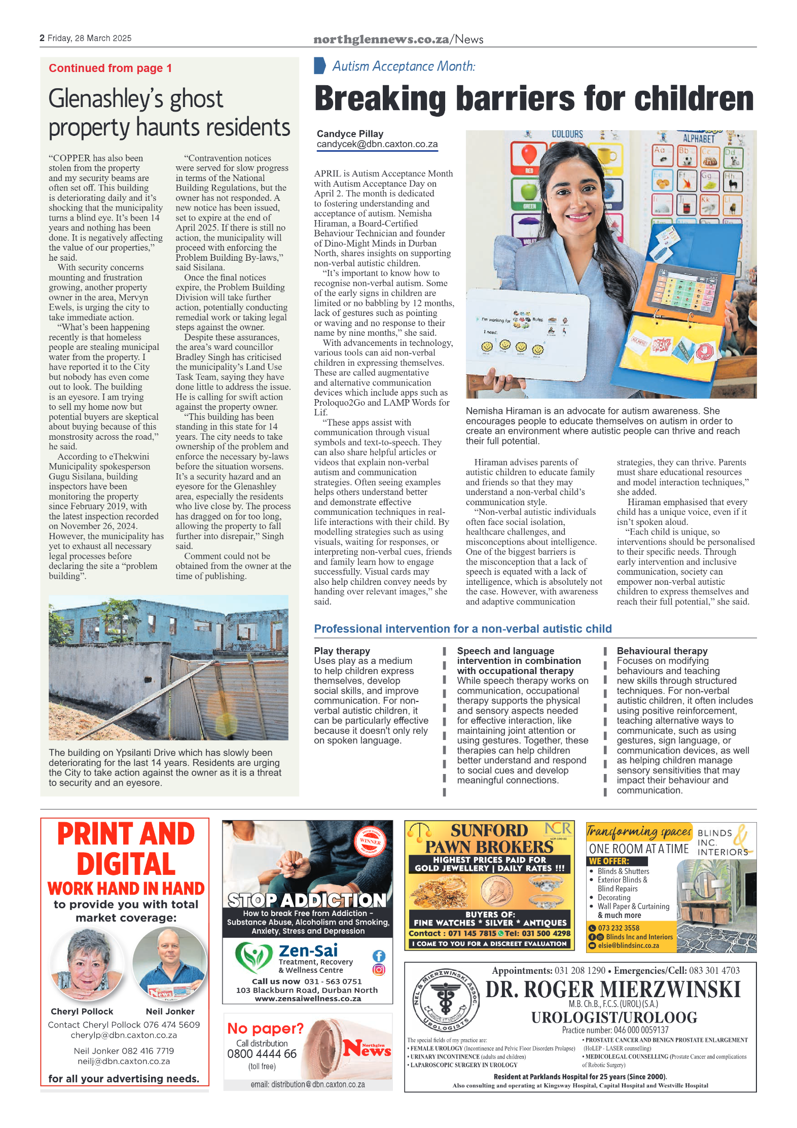 Northglen News 28 March 2025 page 2