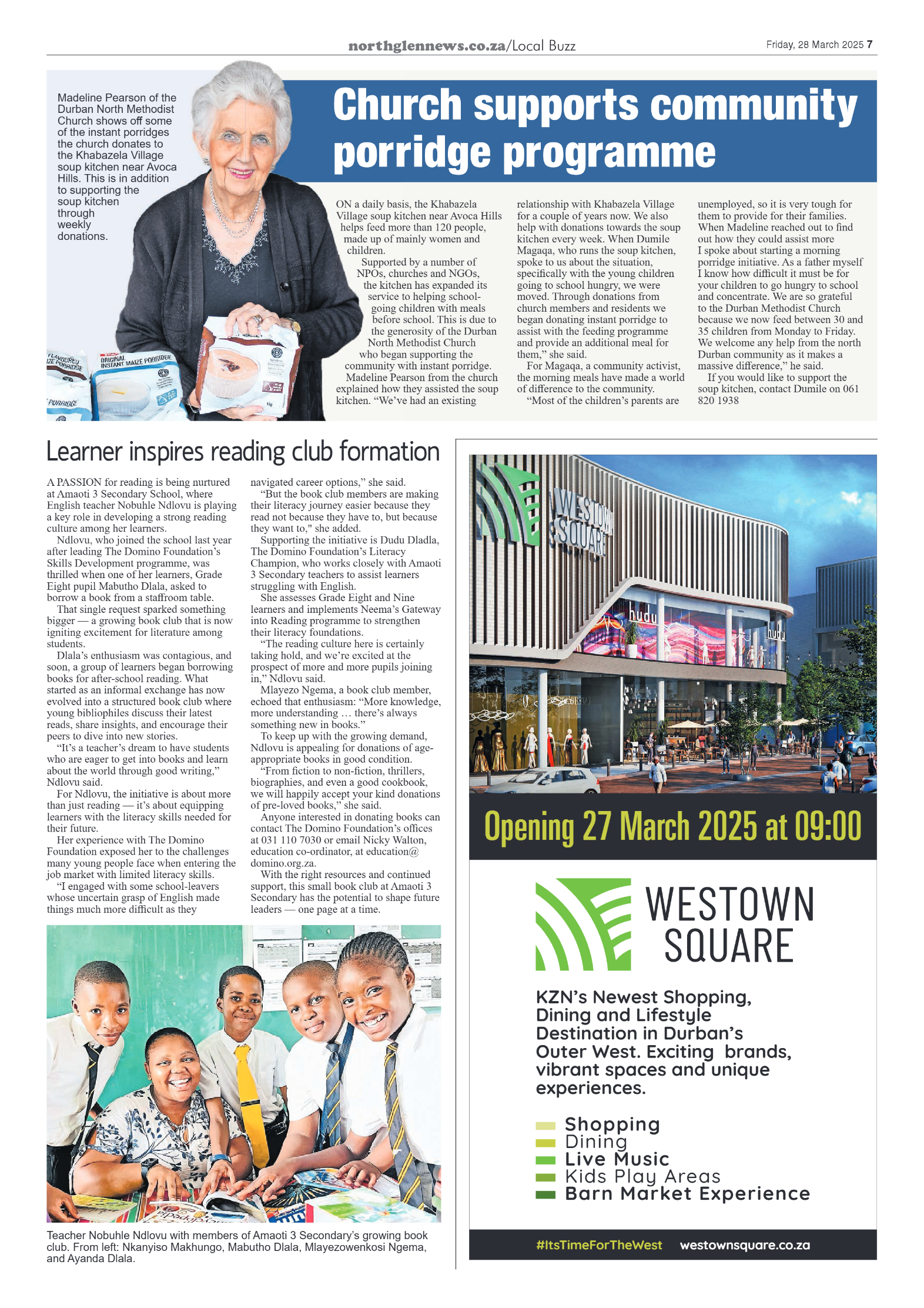 Northglen News 28 March 2025 page 7