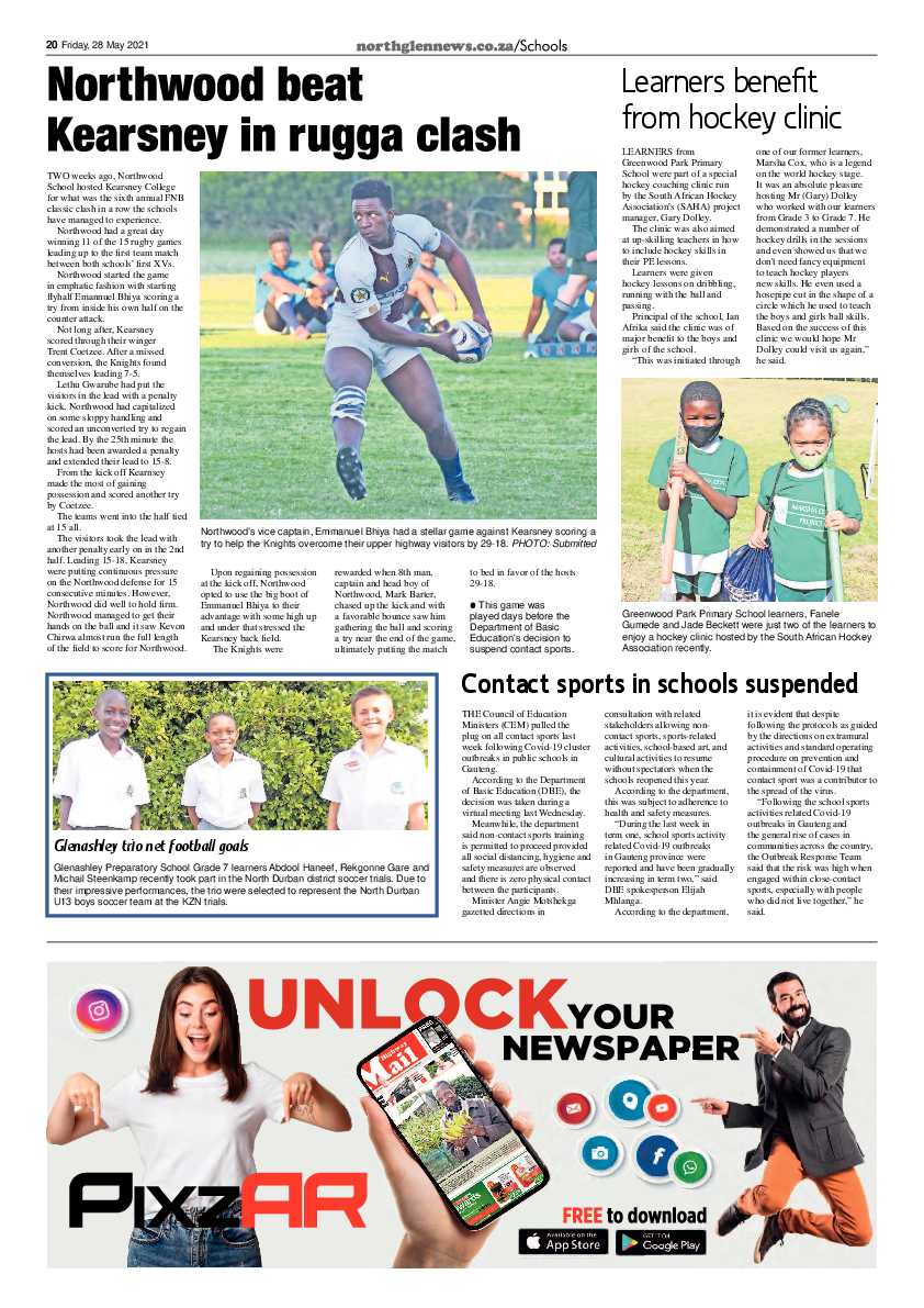 Northglen News 28 May 2021 page 20