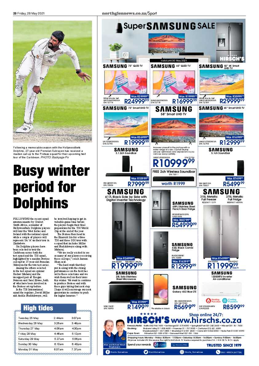 Northglen News 28 May 2021 page 28