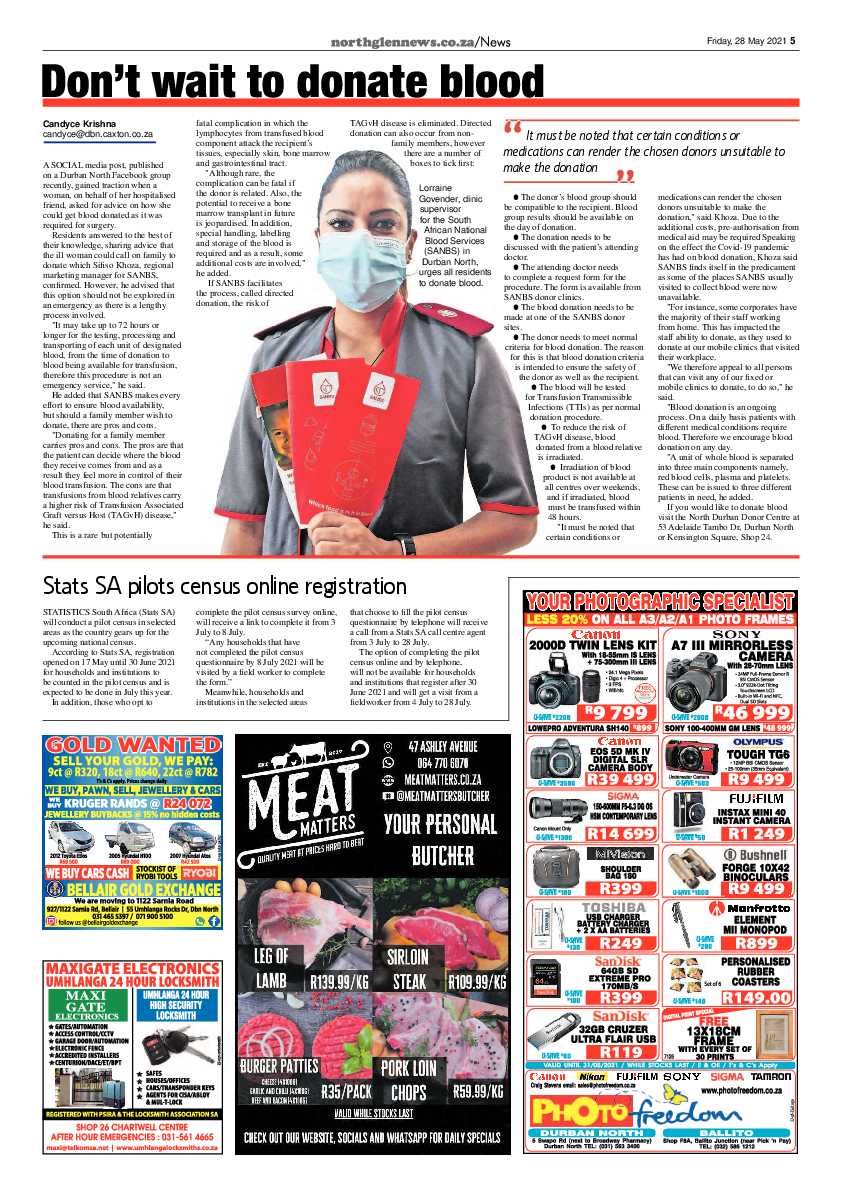 Northglen News 28 May 2021 page 5