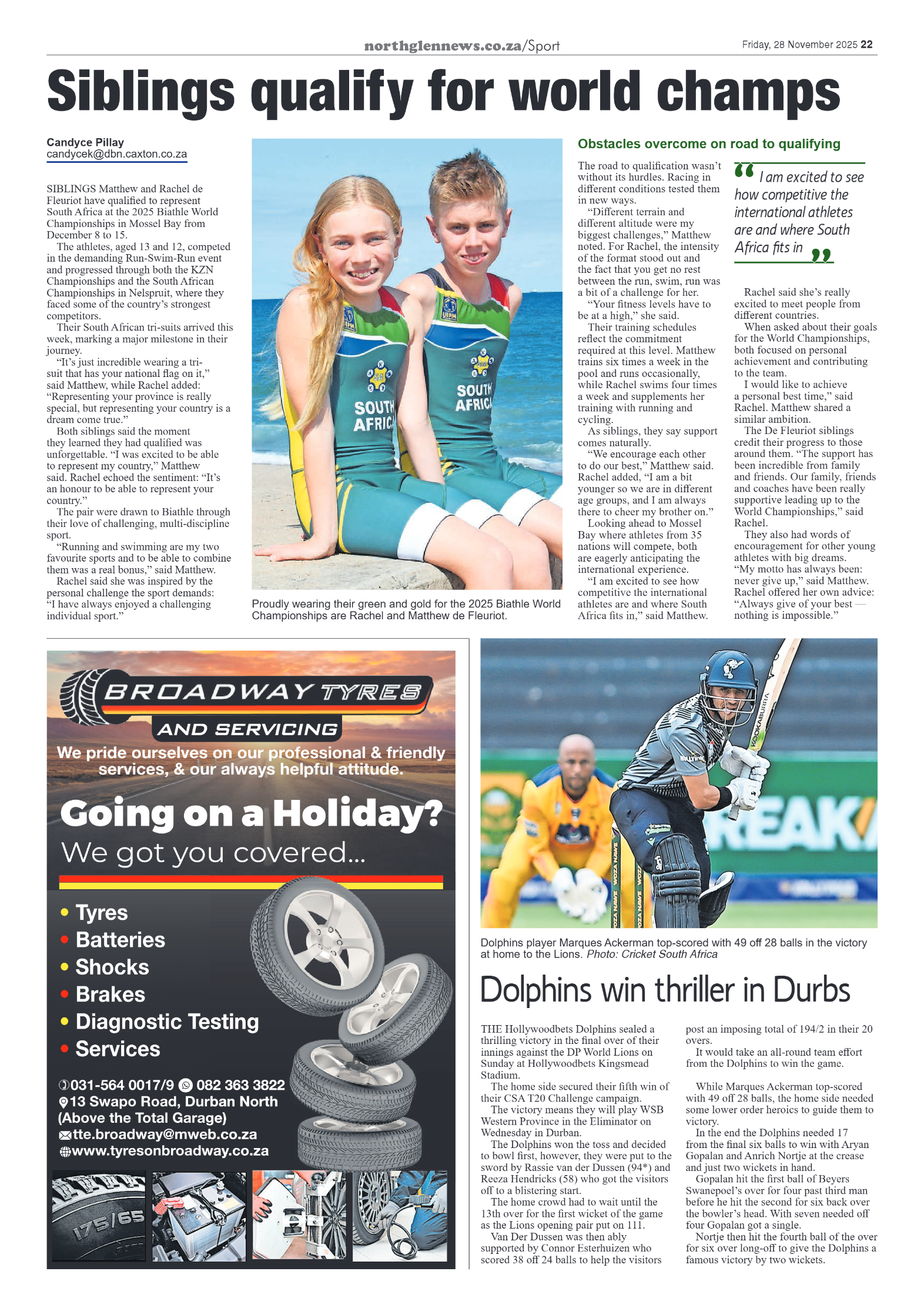 Northglen News 28 November 2025 page 24