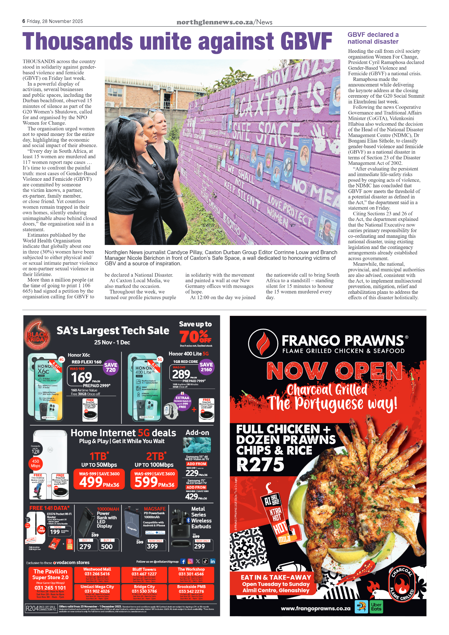 Northglen News 28 November 2025 page 8