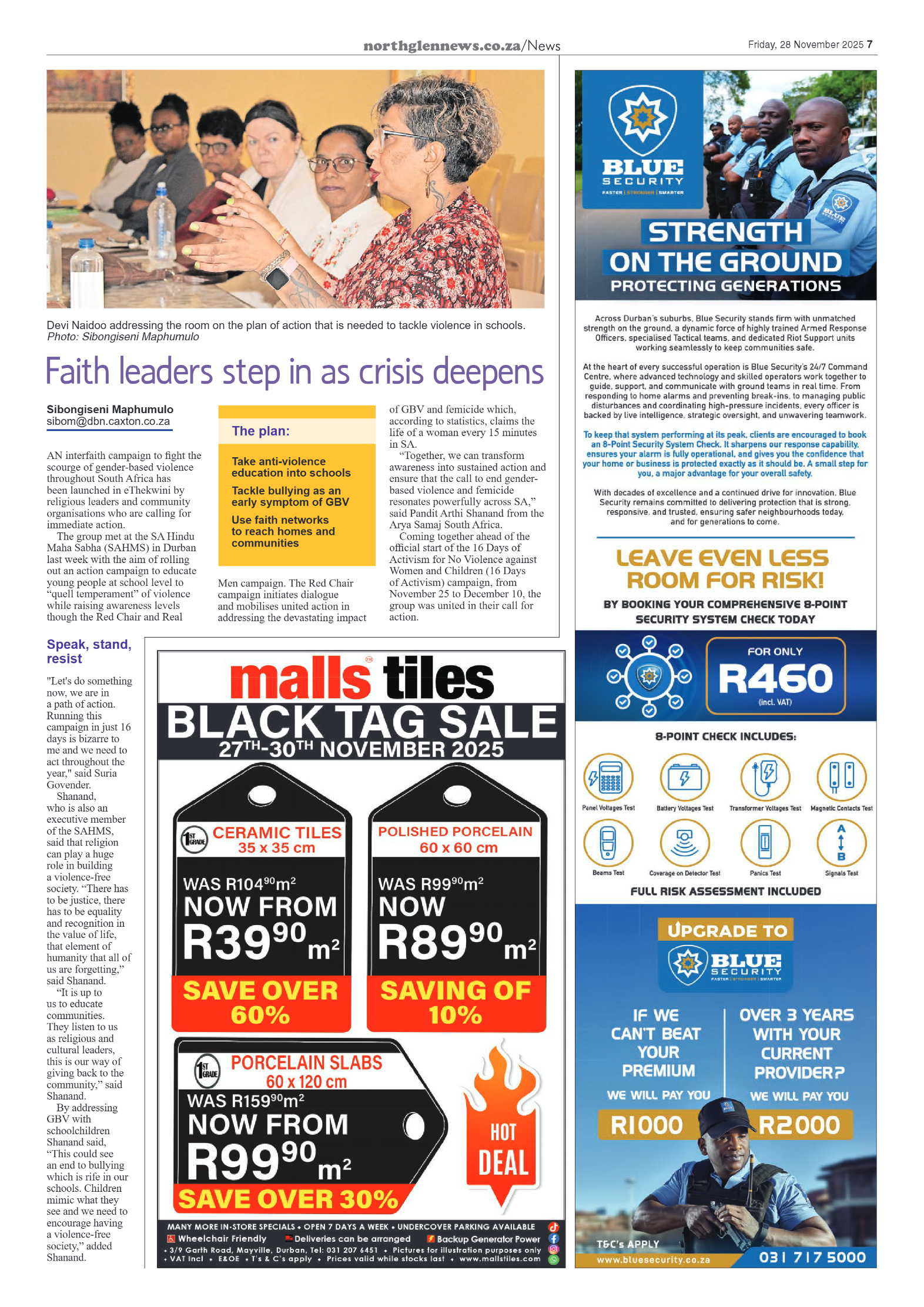 Northglen News 28 November 2025 page 9