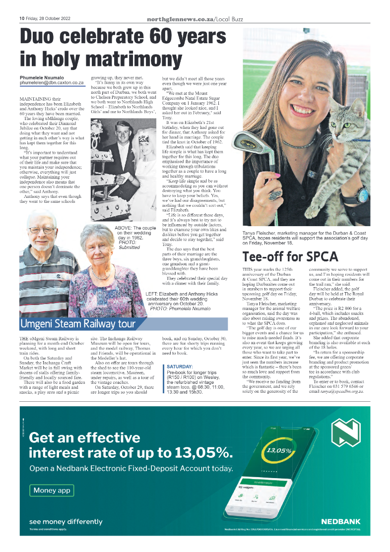 Northglen News 28 October 2022 page 10
