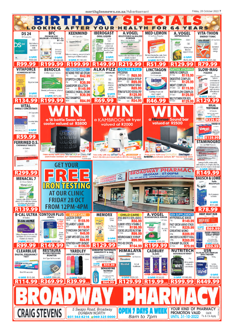 Northglen News 28 October 2022 page 7