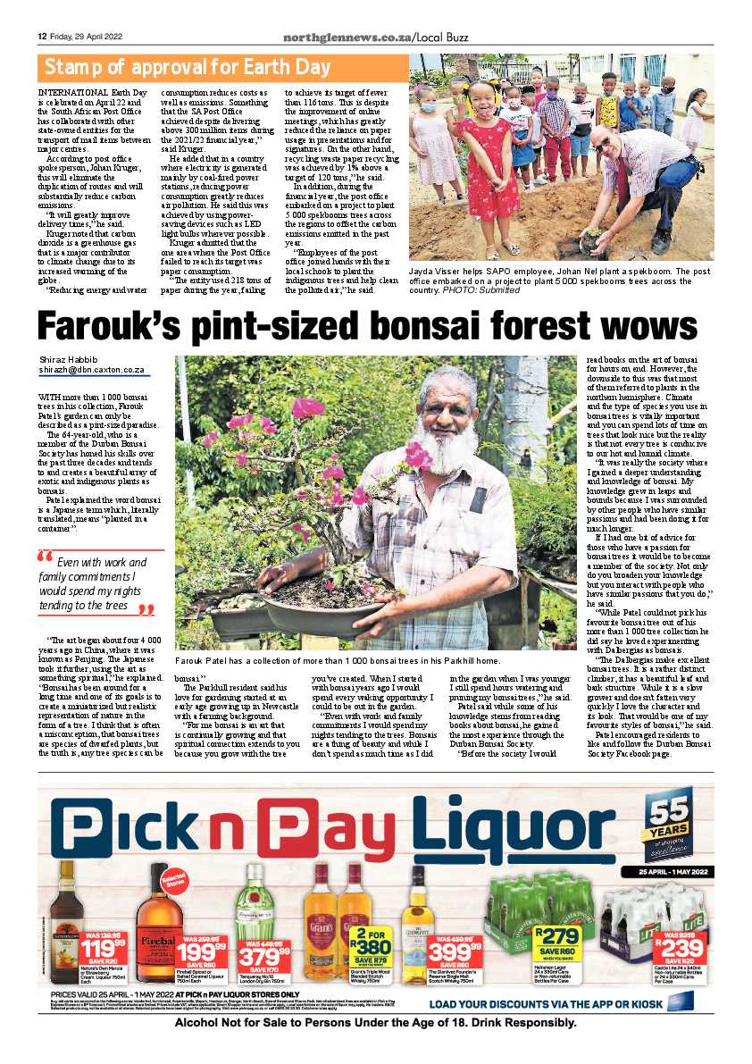 Northglen News 29 April 2022 page 12