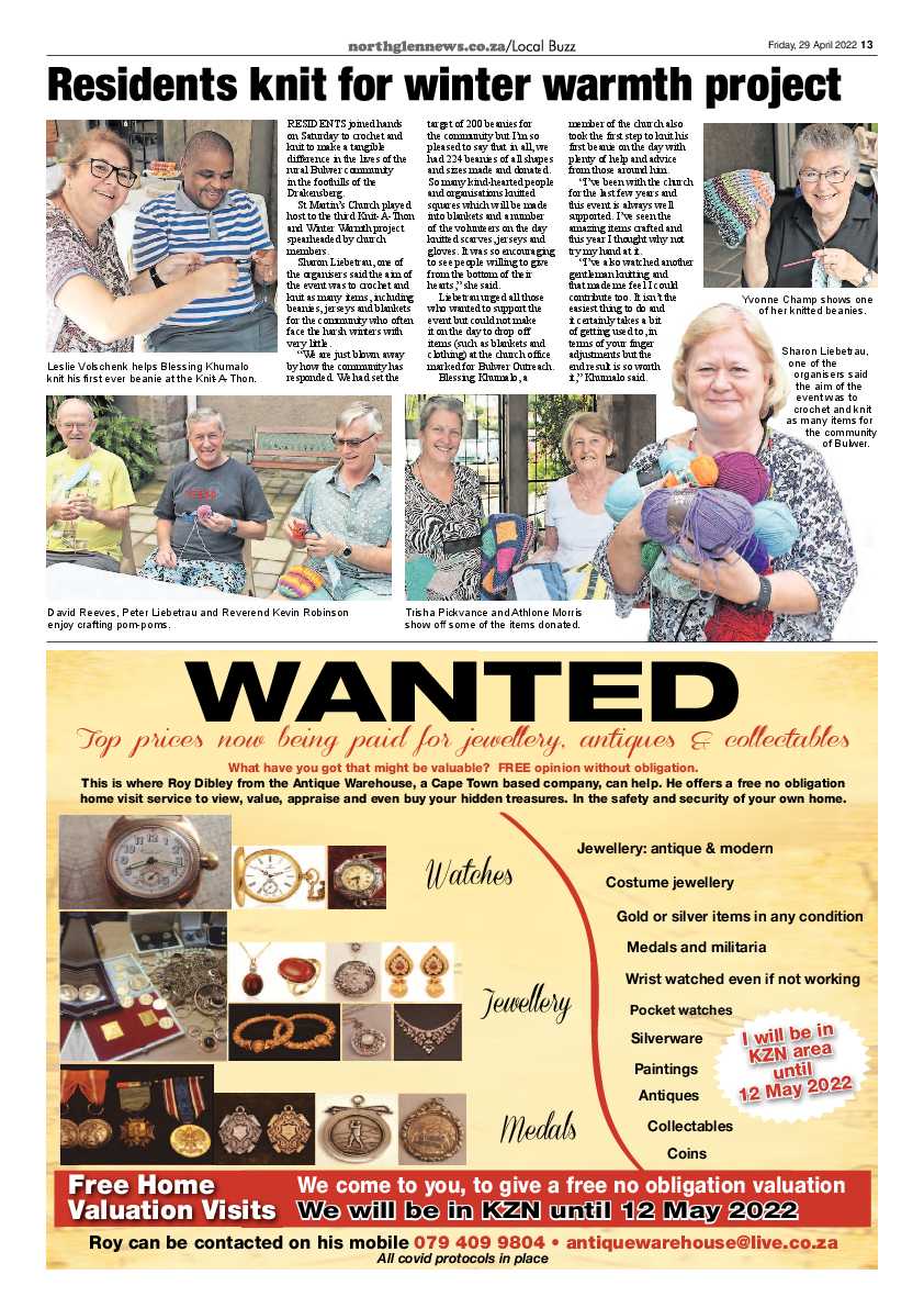 Northglen News 29 April 2022 page 13