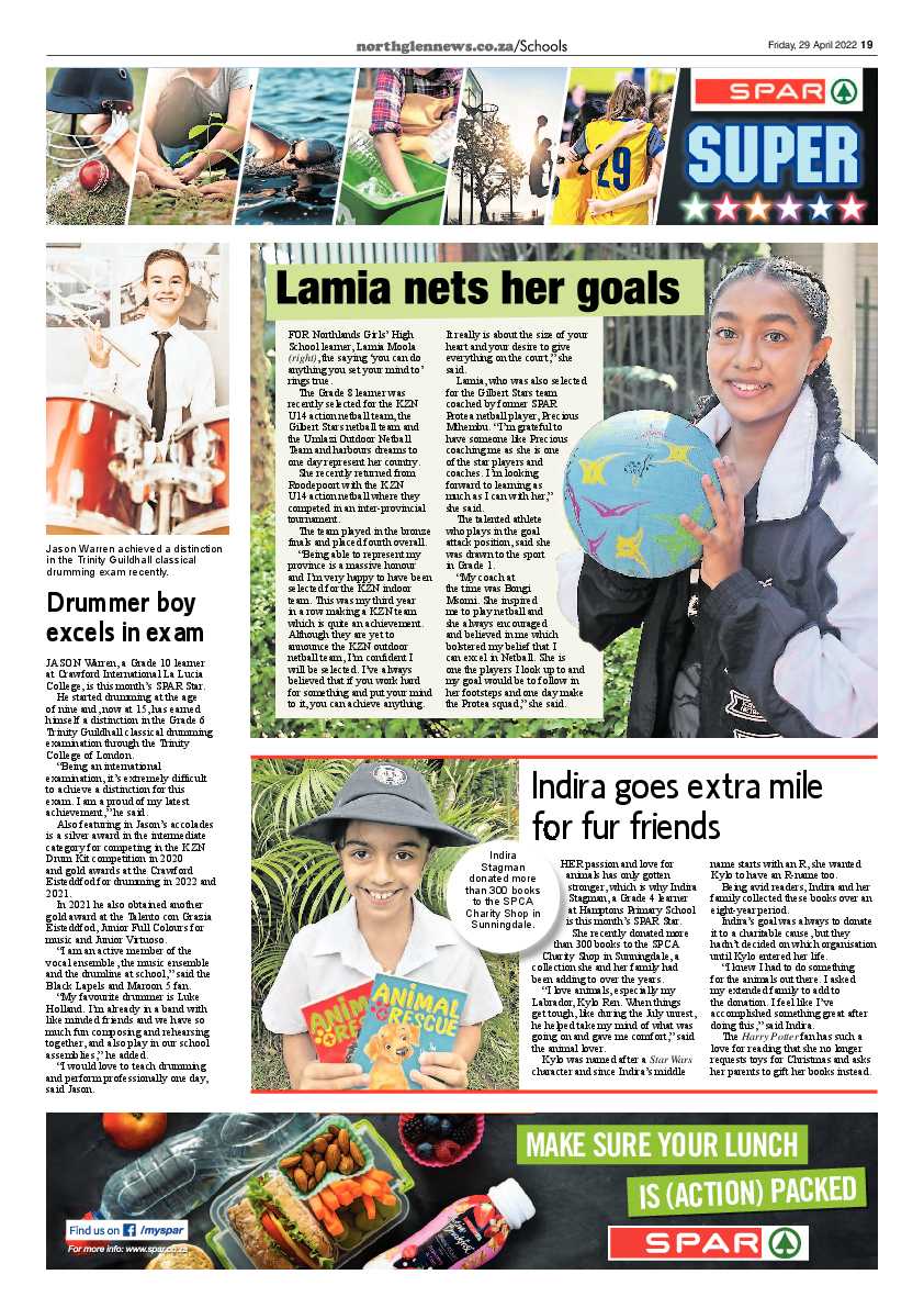 Northglen News 29 April 2022 page 19